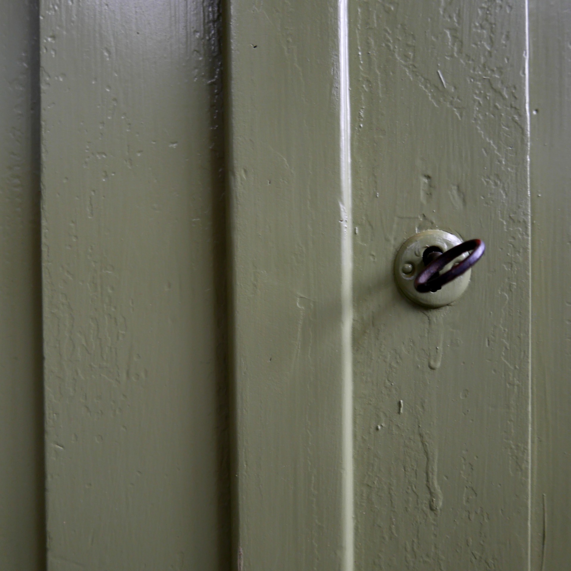 Groene commode