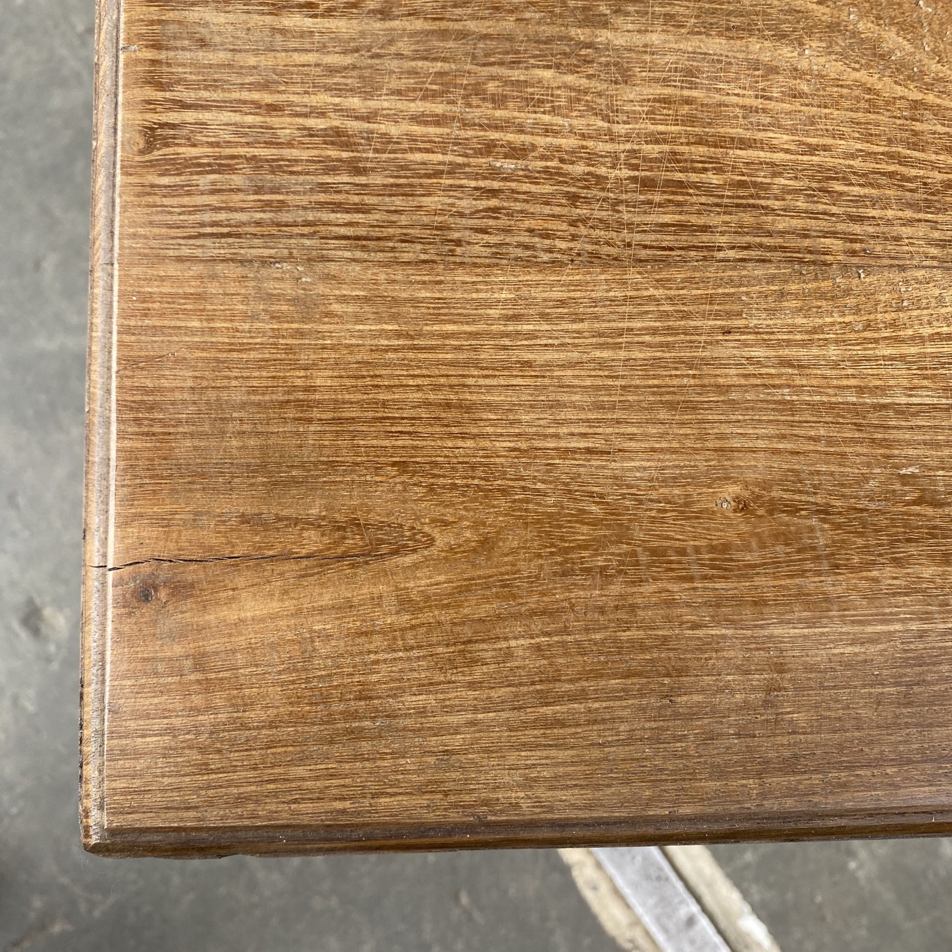 Houten werktafel