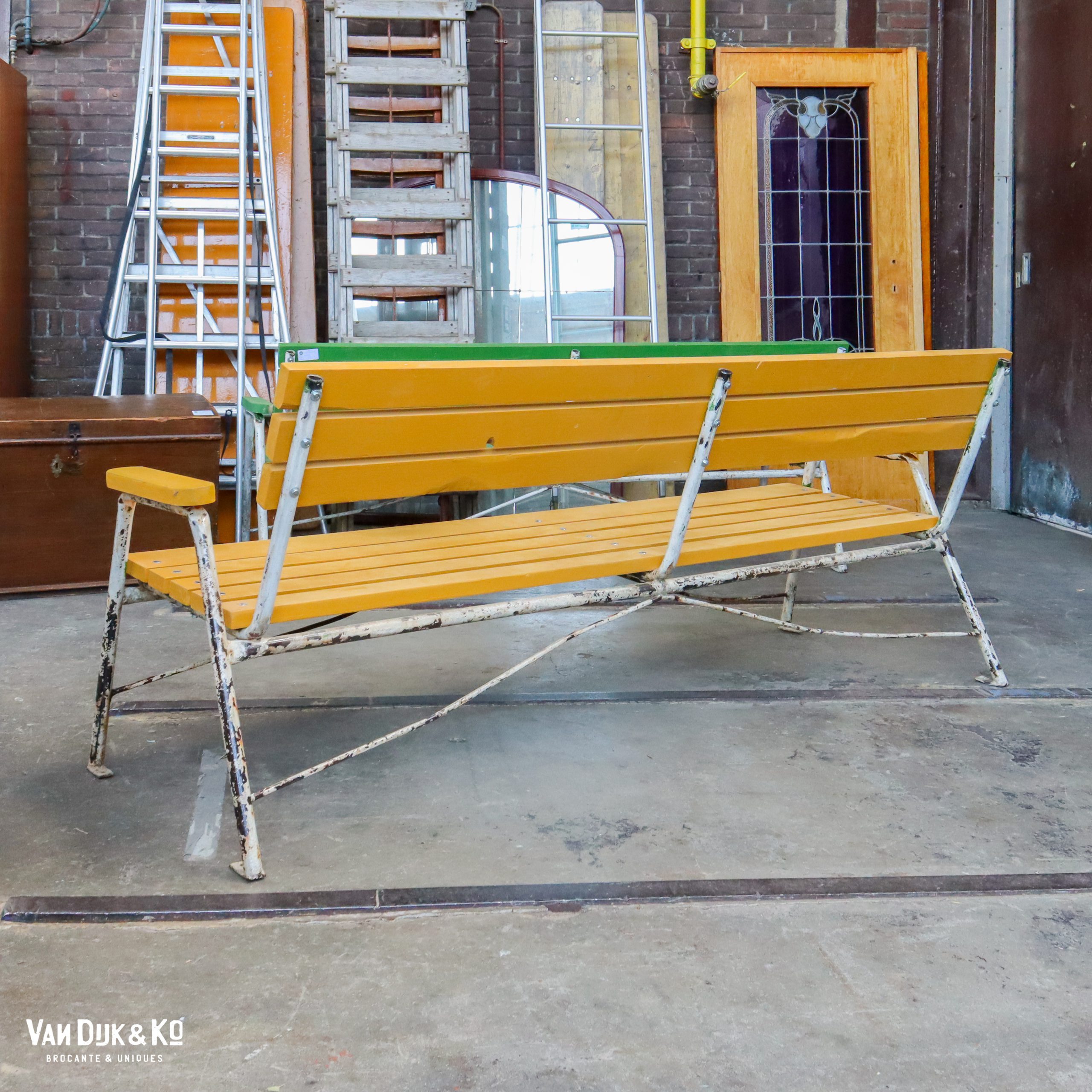 Vintage tuinbank - Afbeelding 5