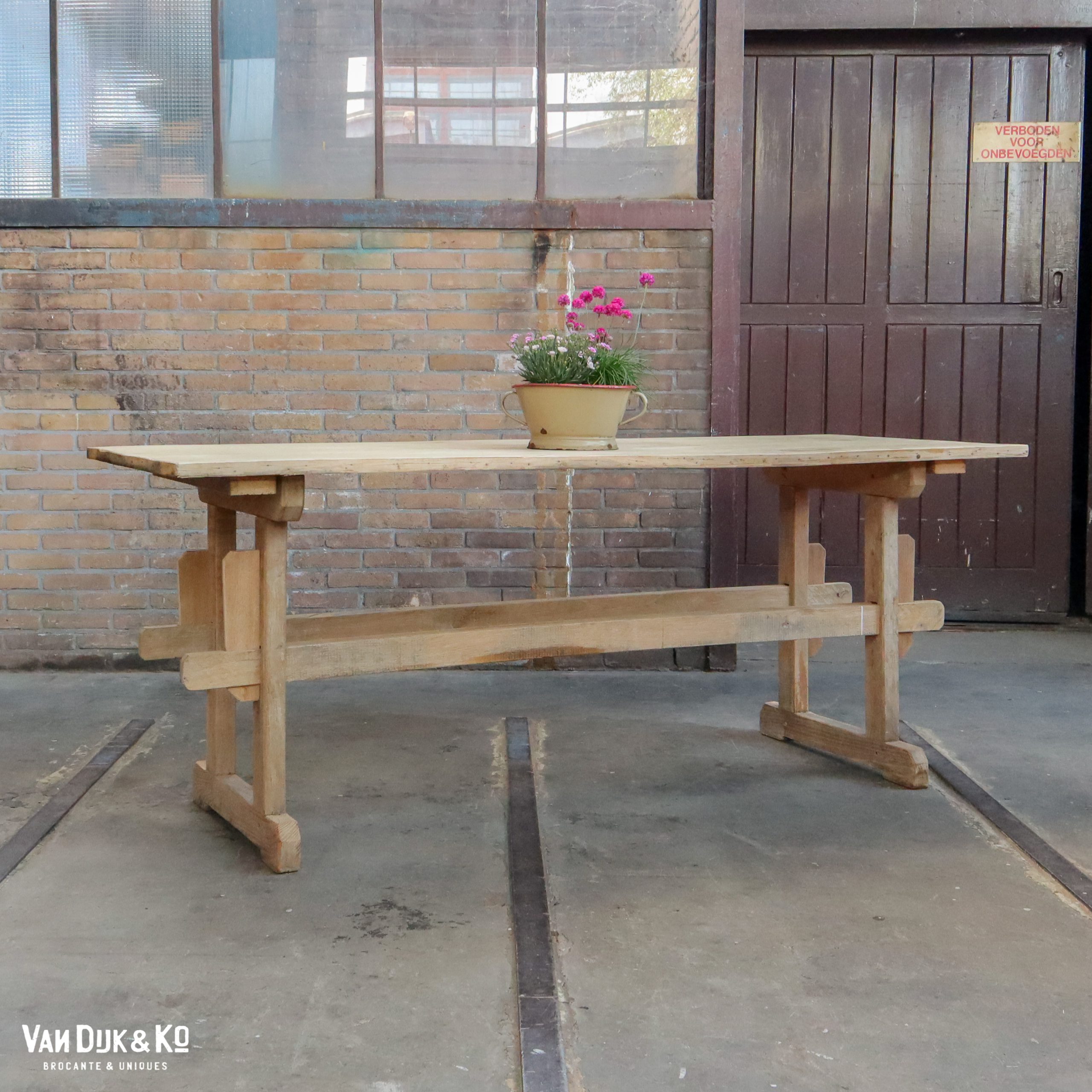 Houten tafel