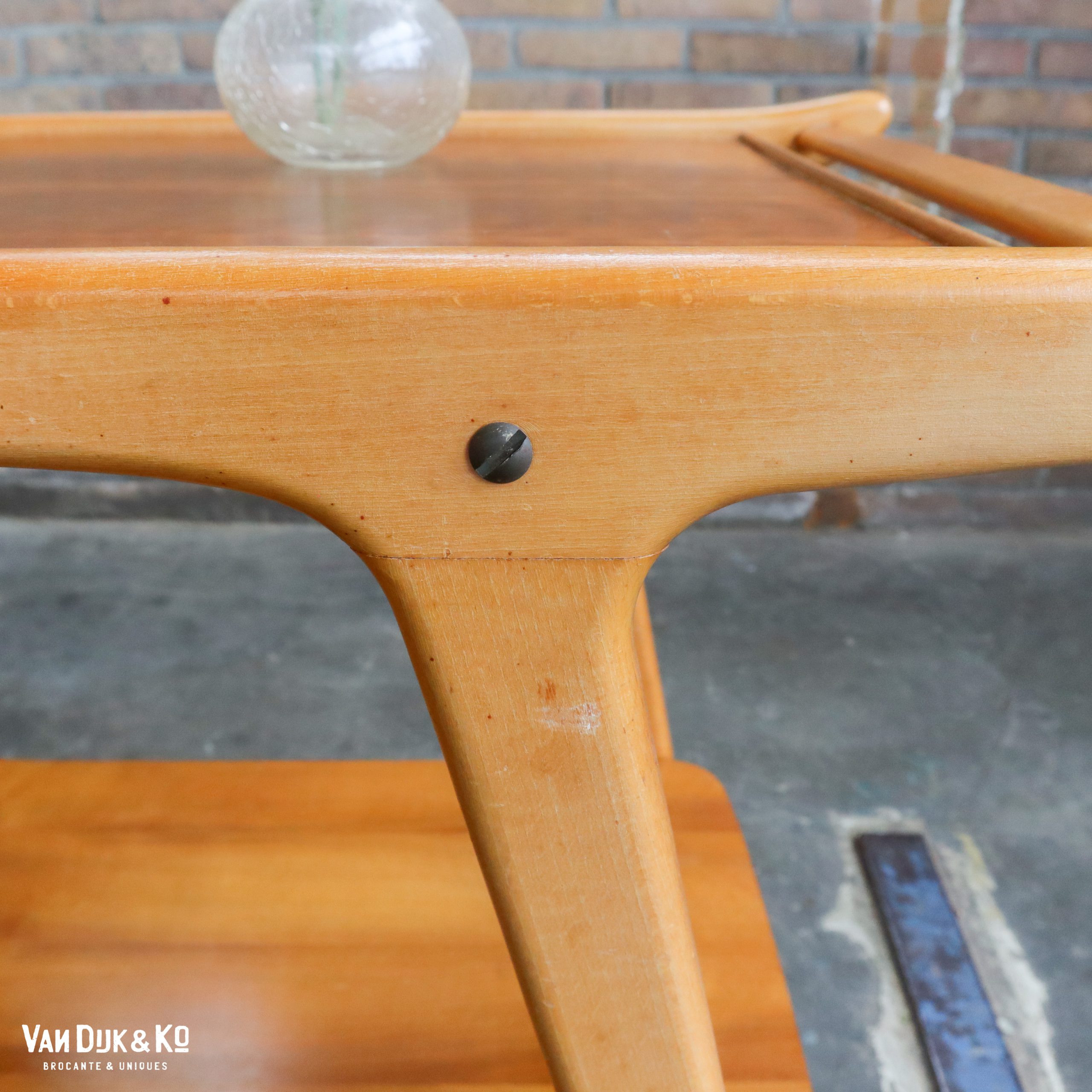 Vintage Mid-century trolley - Afbeelding 6