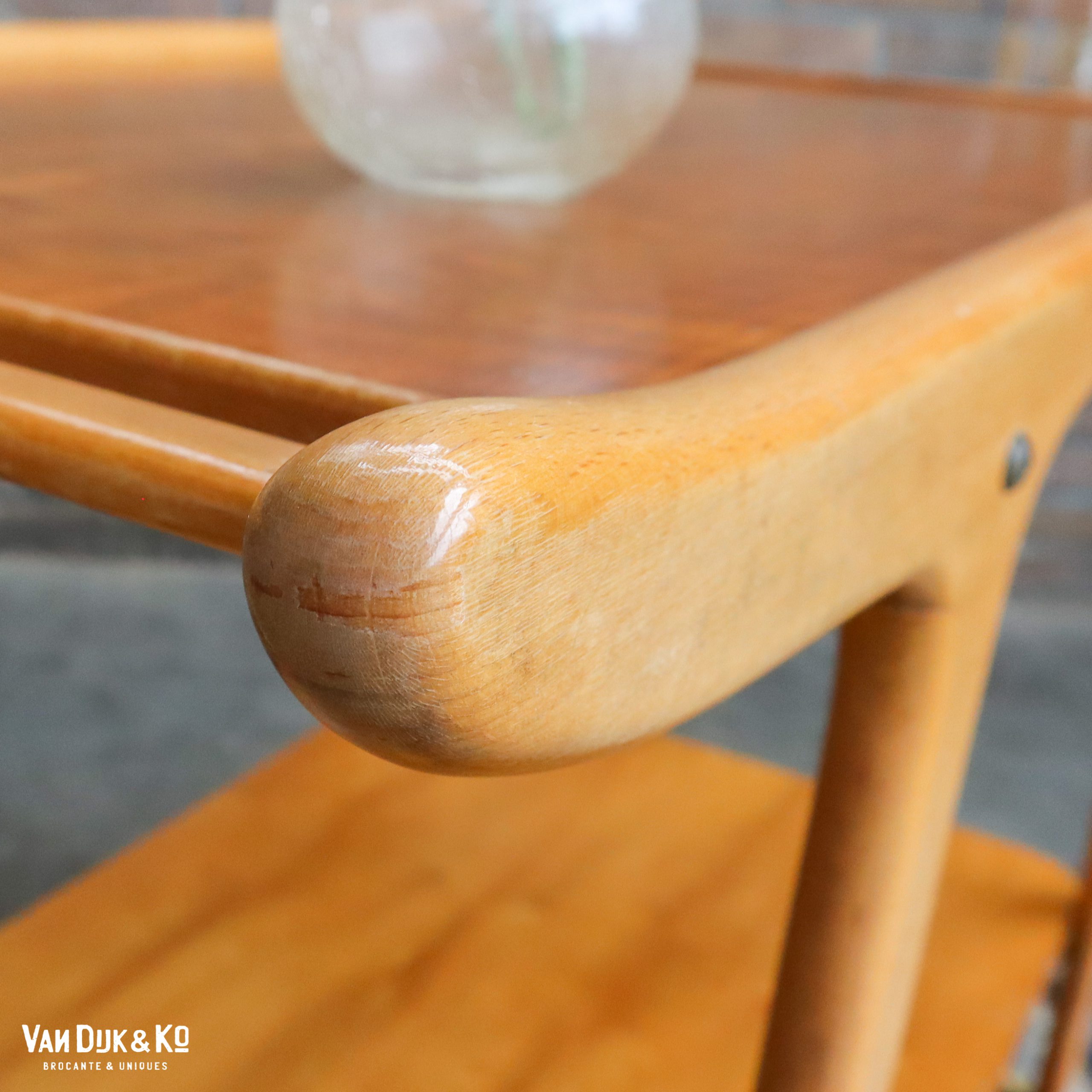 Vintage Mid-century trolley - Afbeelding 7