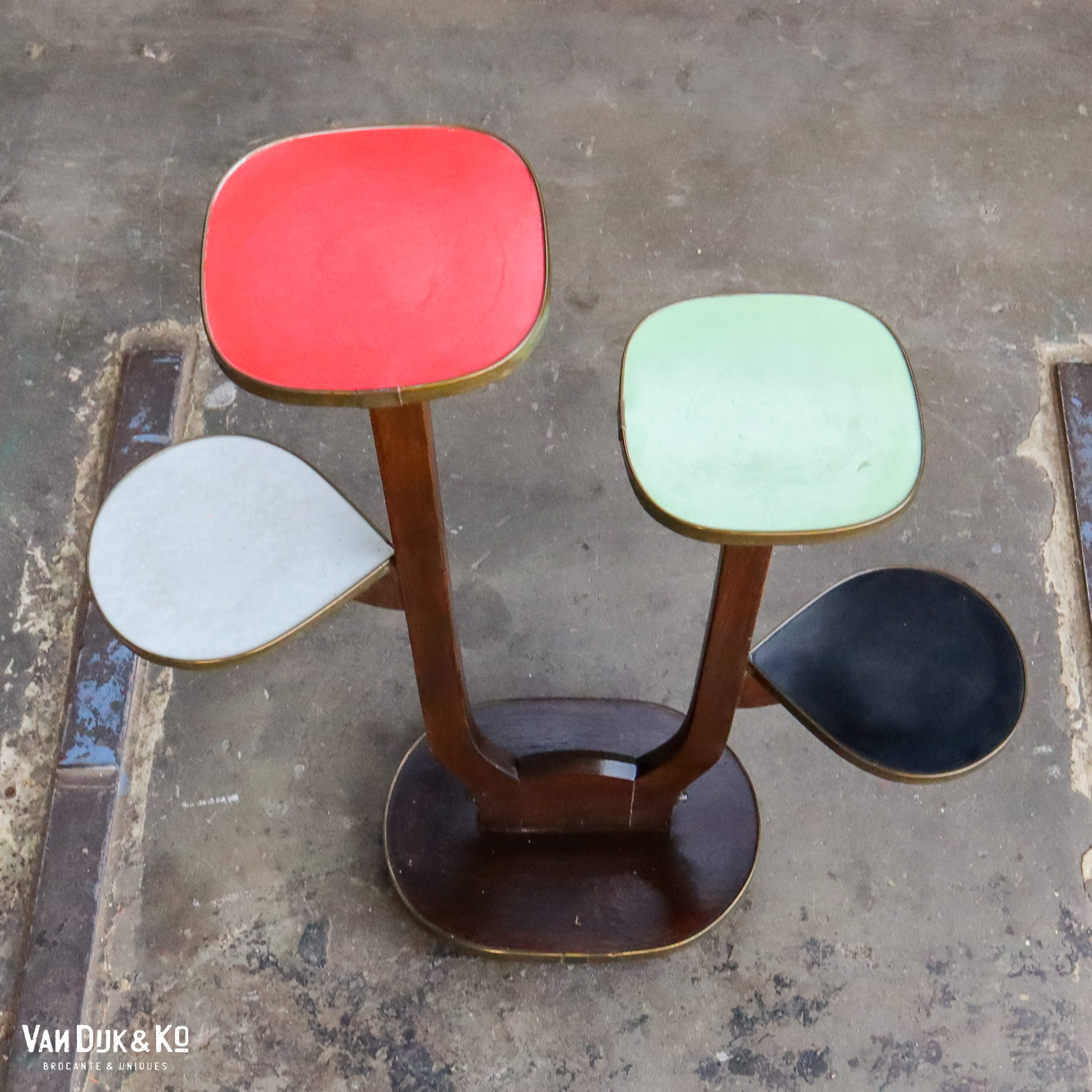 Vintage formica plantentafel - Afbeelding 2