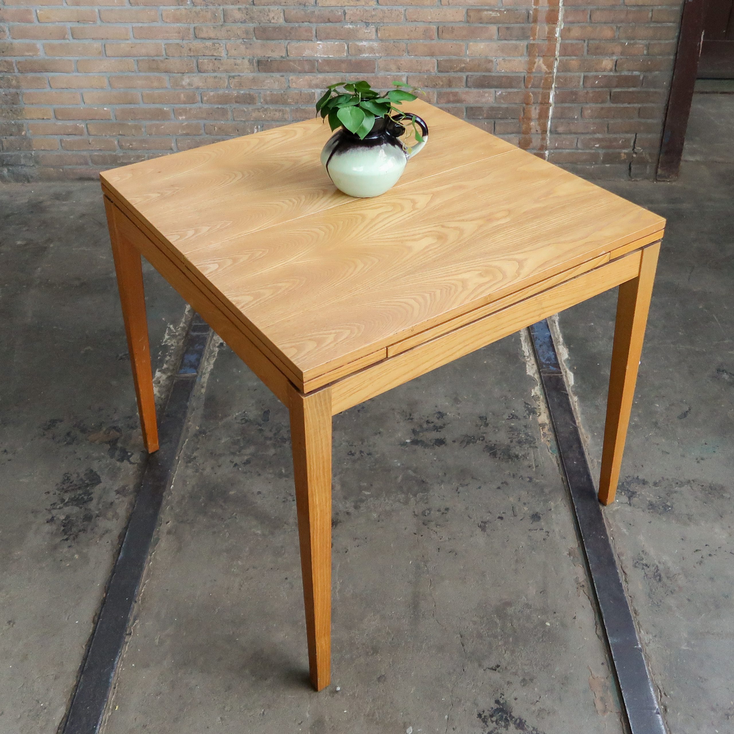 Vintage tafel - uitschuifbaar - Afbeelding 2