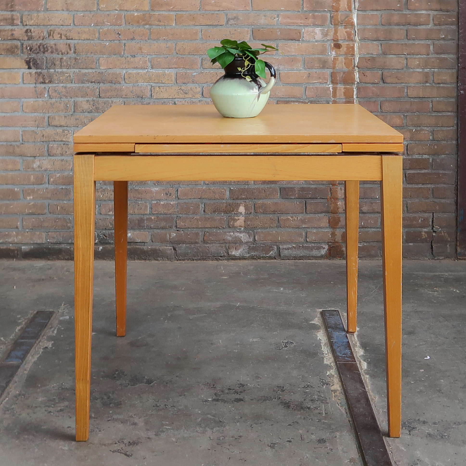 Vintage tafel - uitschuifbaar - Afbeelding 3