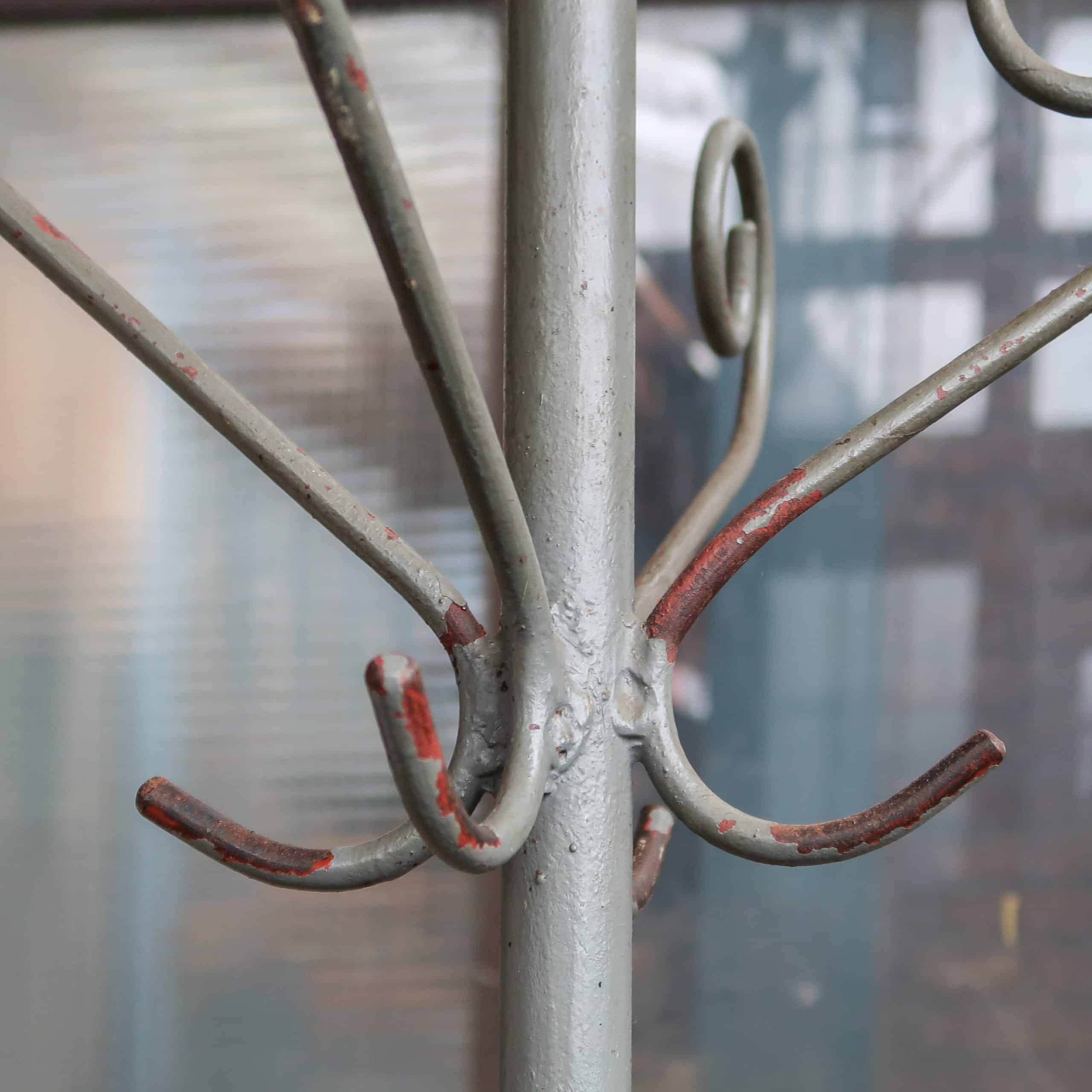 Vintage-Metall-Garderobe - Bild 4