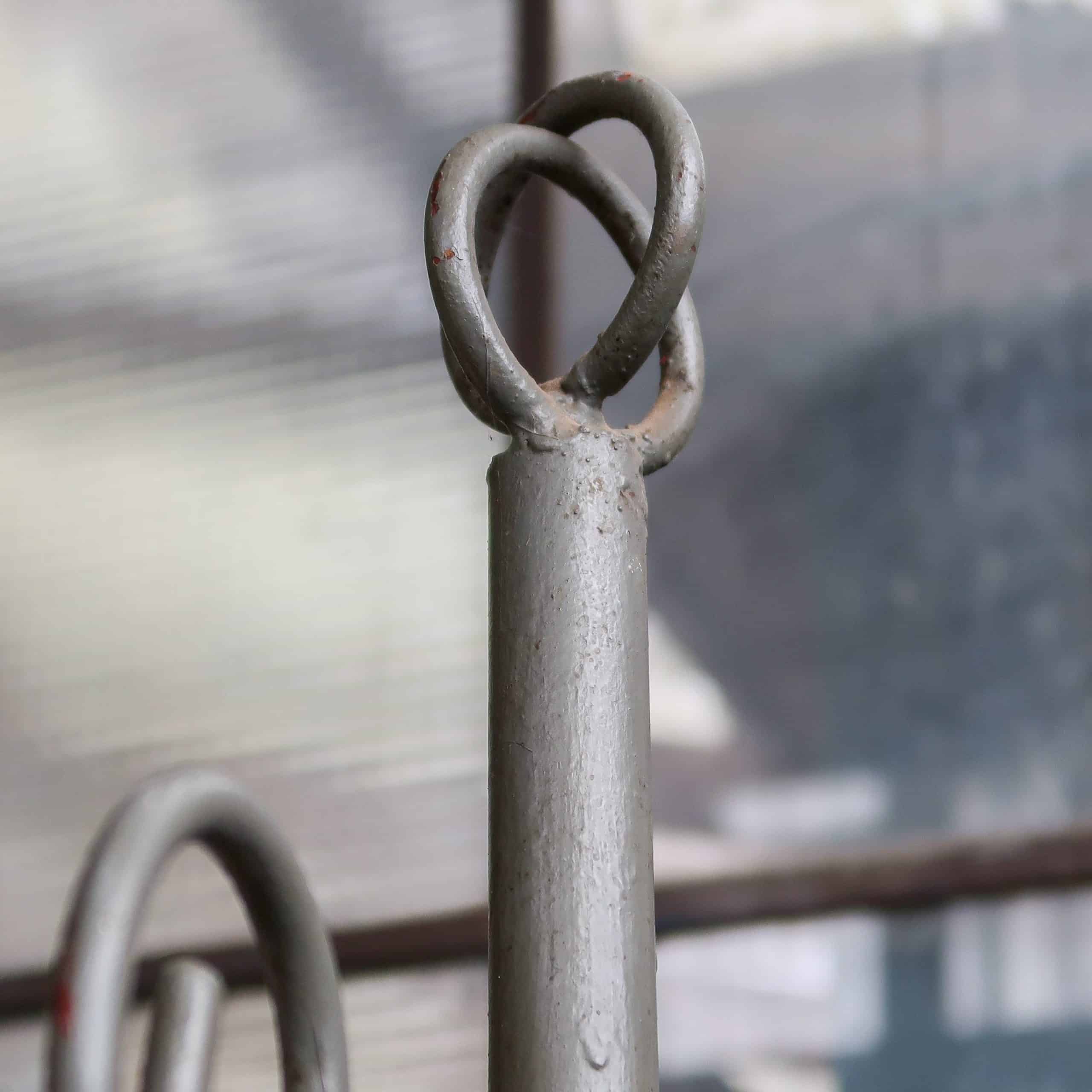 Vintage-Metall-Garderobe - Bild 3
