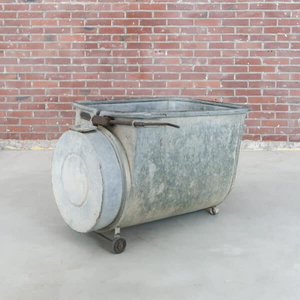 Mini-Badewanne aus Zink