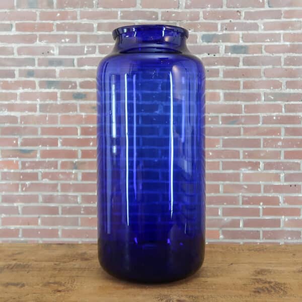 Große Glasvase