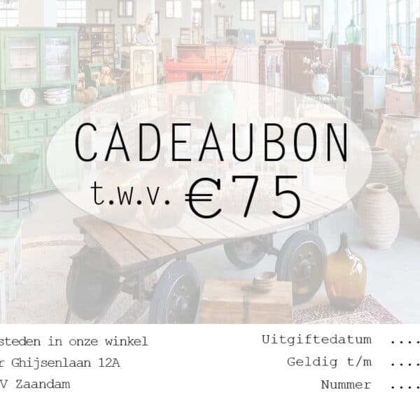 Geschenkgutschein €75