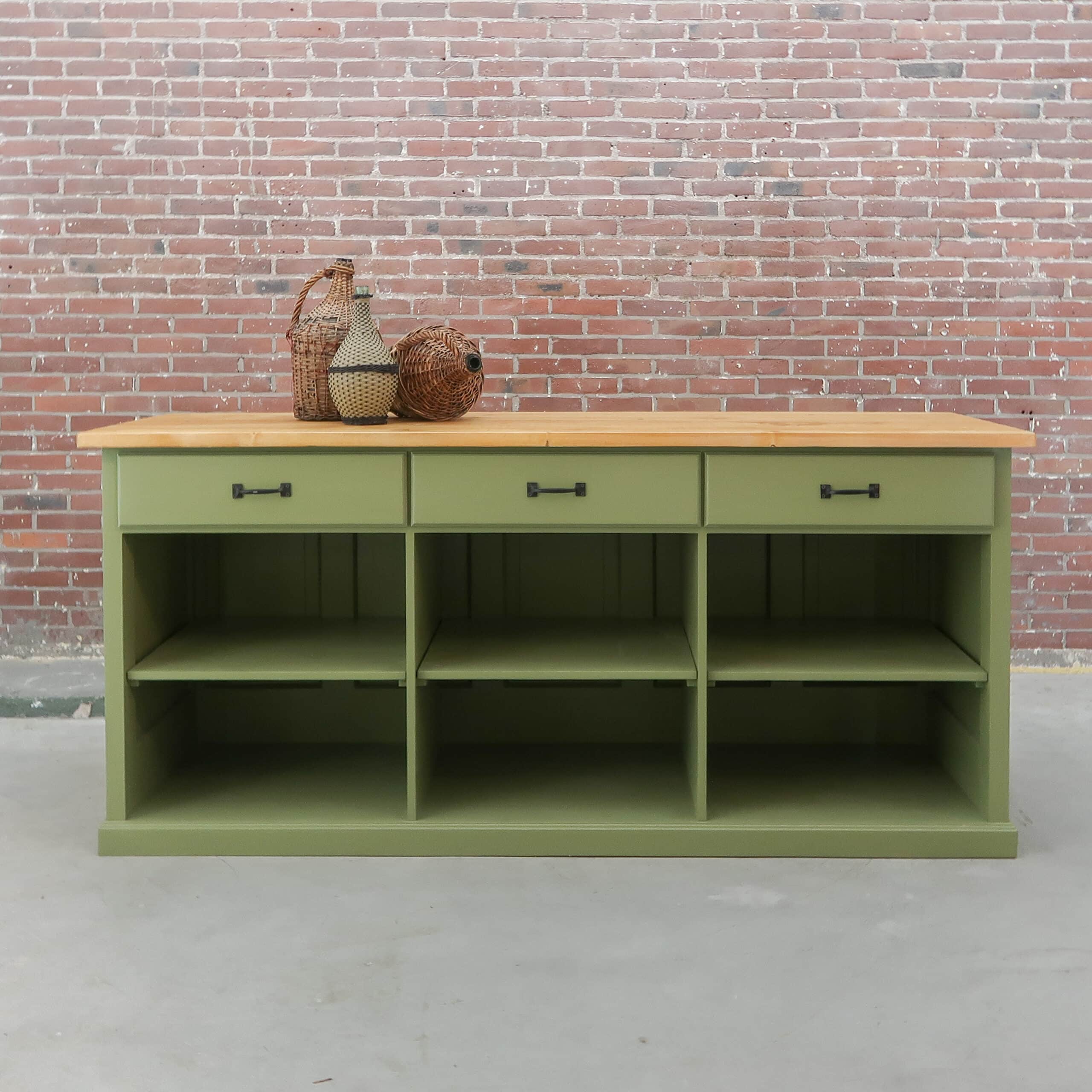 Brocante offenes Sideboard