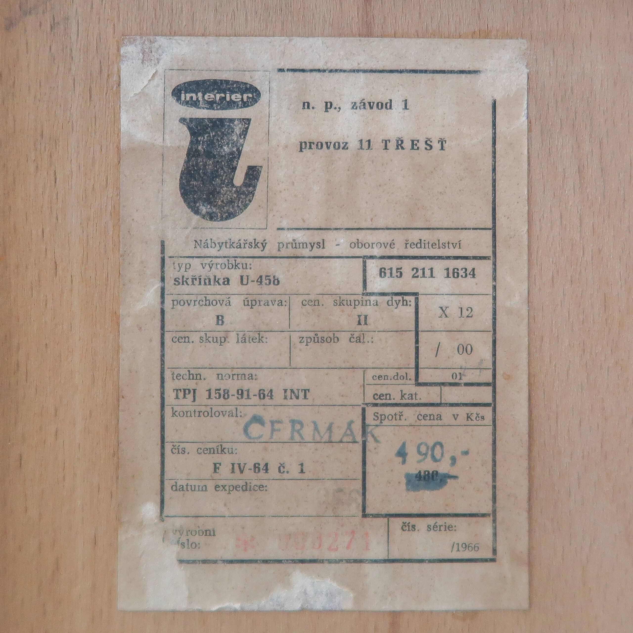 Vintage Anrichte von Interiér Praha - Bild 13