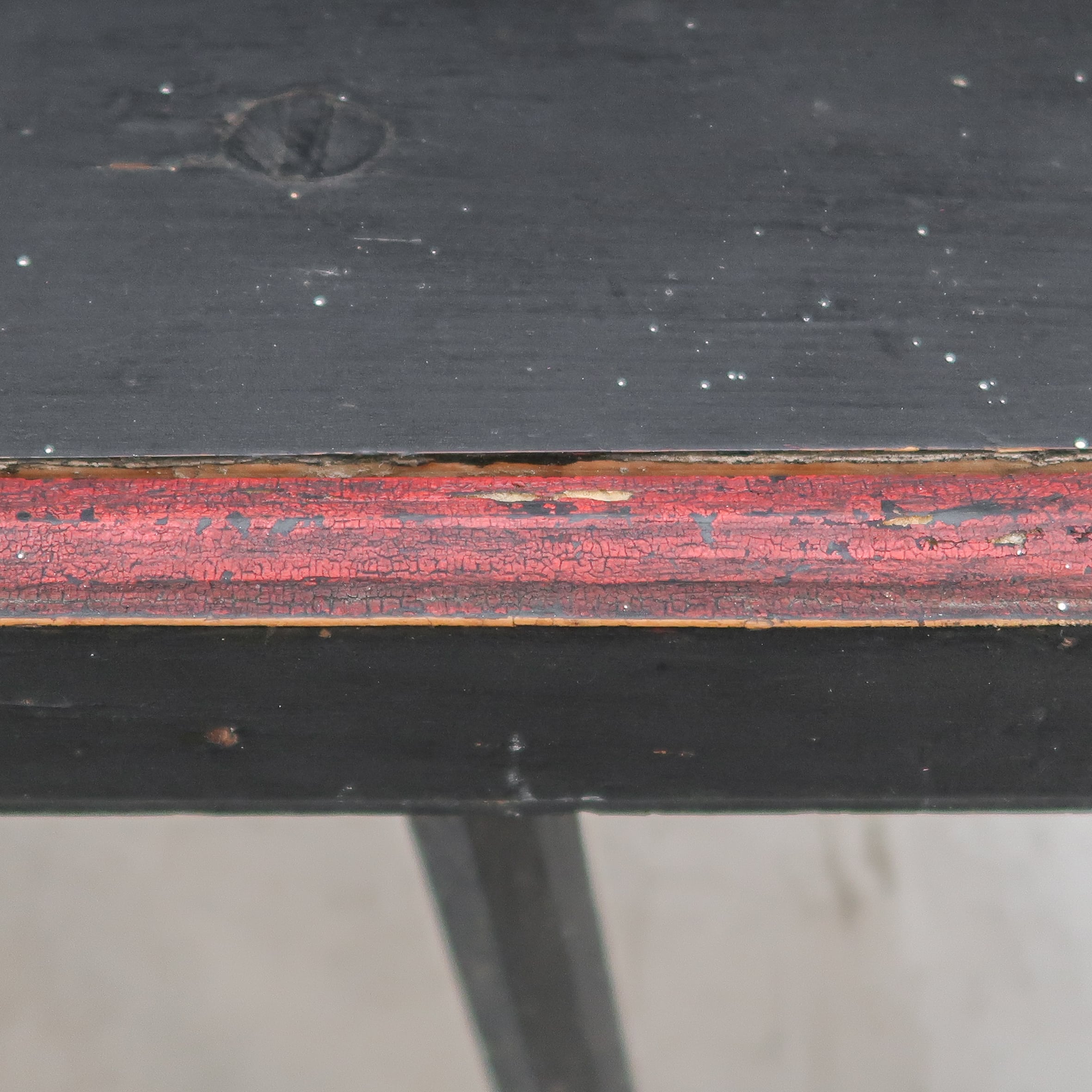 Handbemalte antike Bank - Bild 8