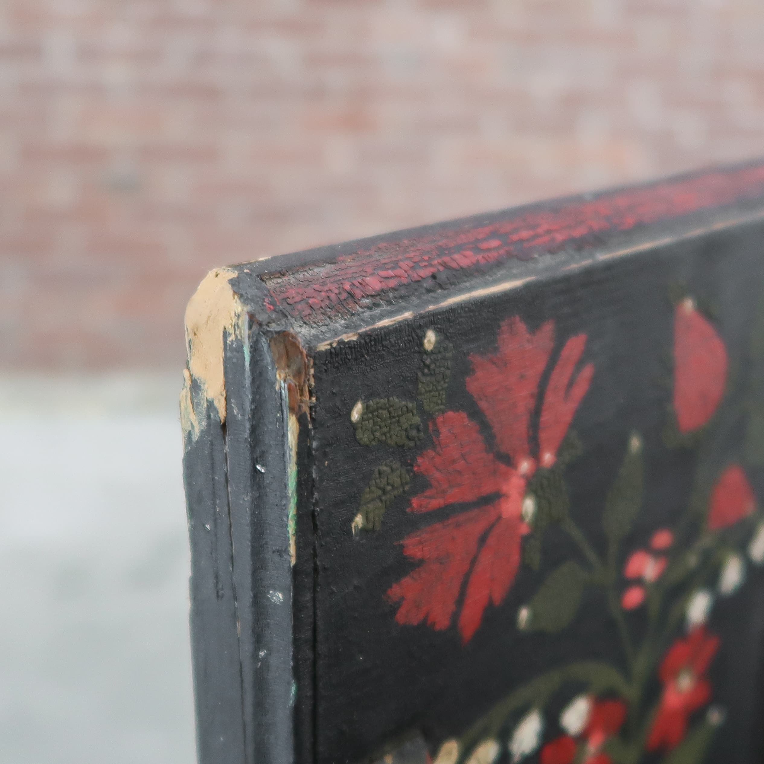 Handbemalte antike Bank - Bild 6