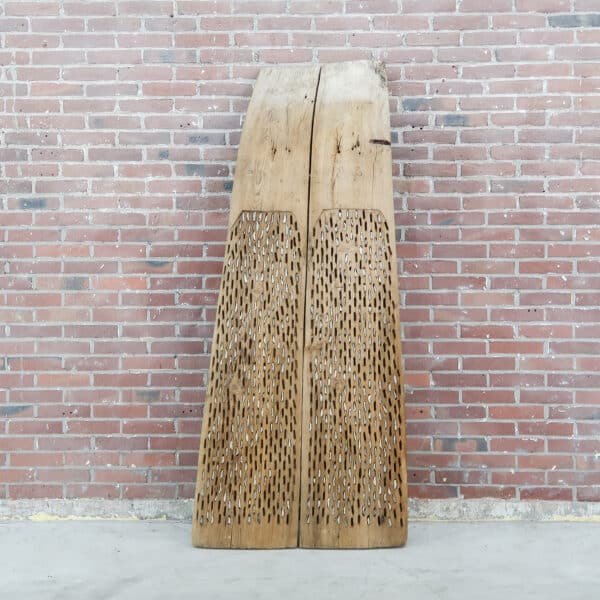 Authentischer Dreschwagen aus Holz