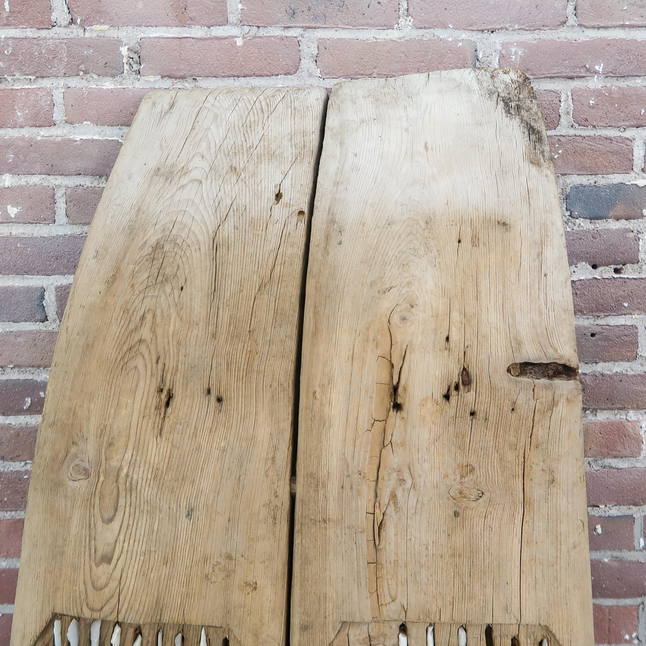Authentischer Dreschwagen aus Holz - Bild 2