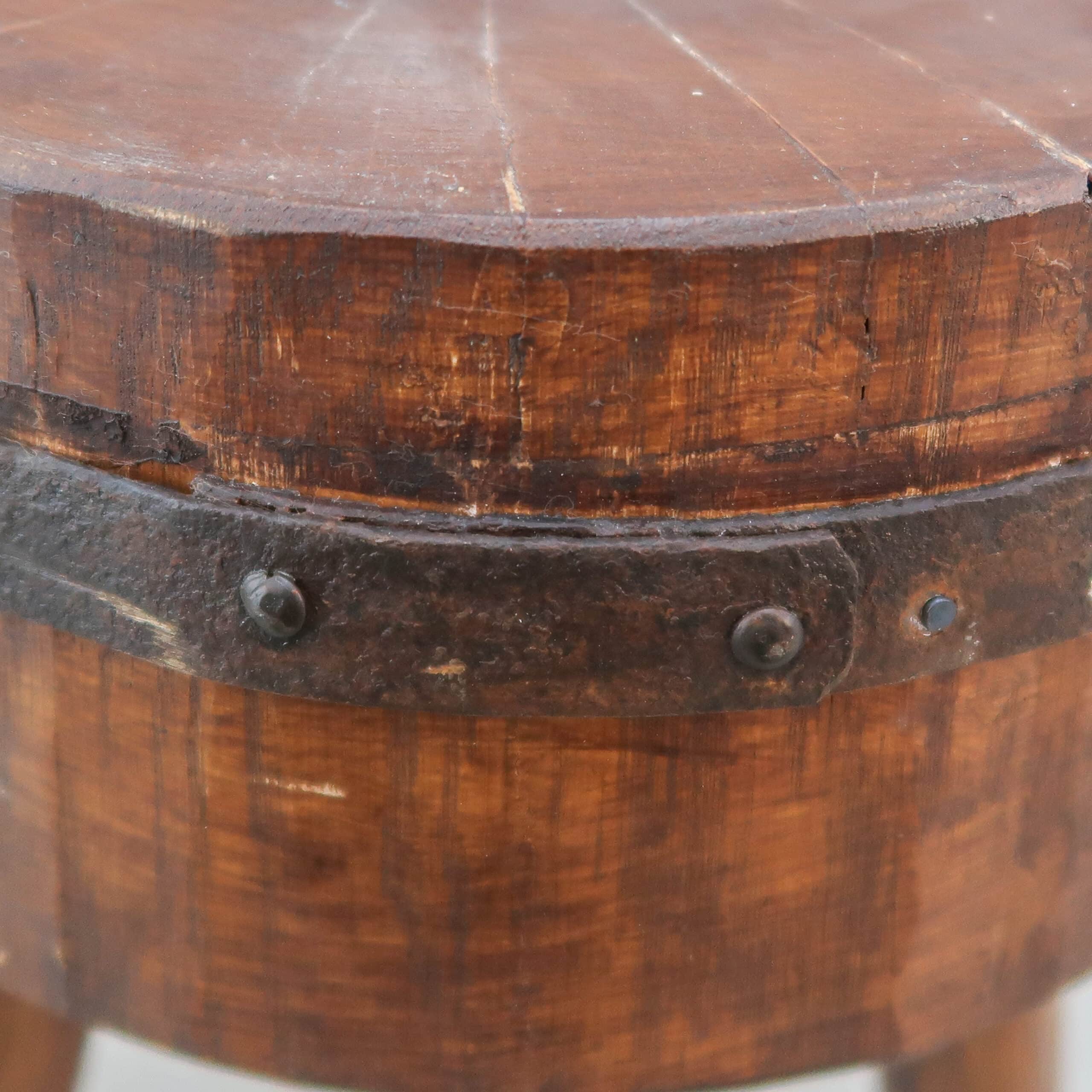 Authentischer Baumstamm-Hocker - Bild 4