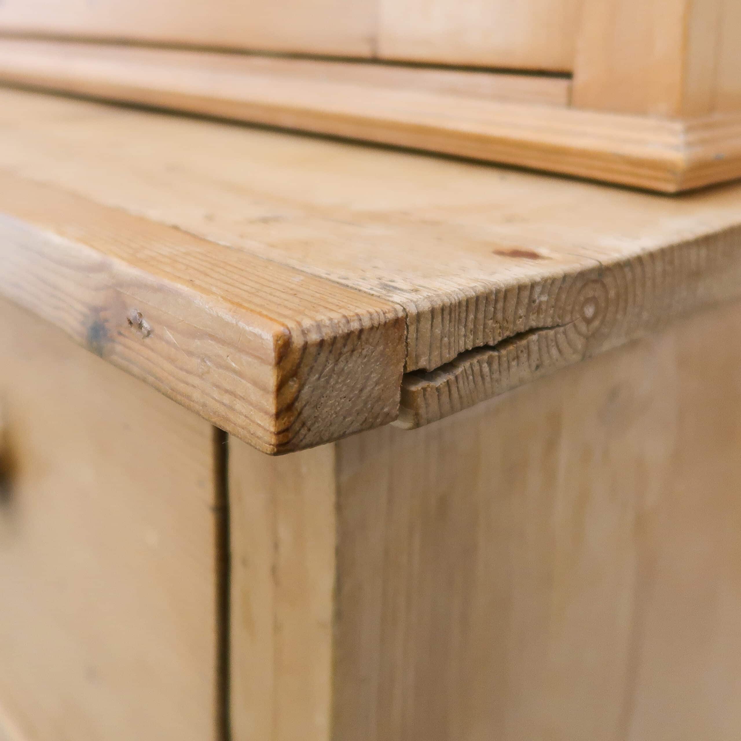 Großes Sideboard aus Kiefernholz - Bild 7