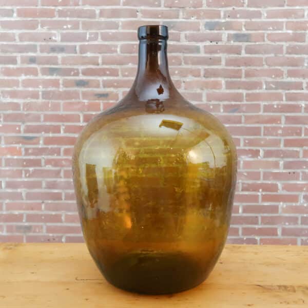 Gelbe Ballonflasche groß