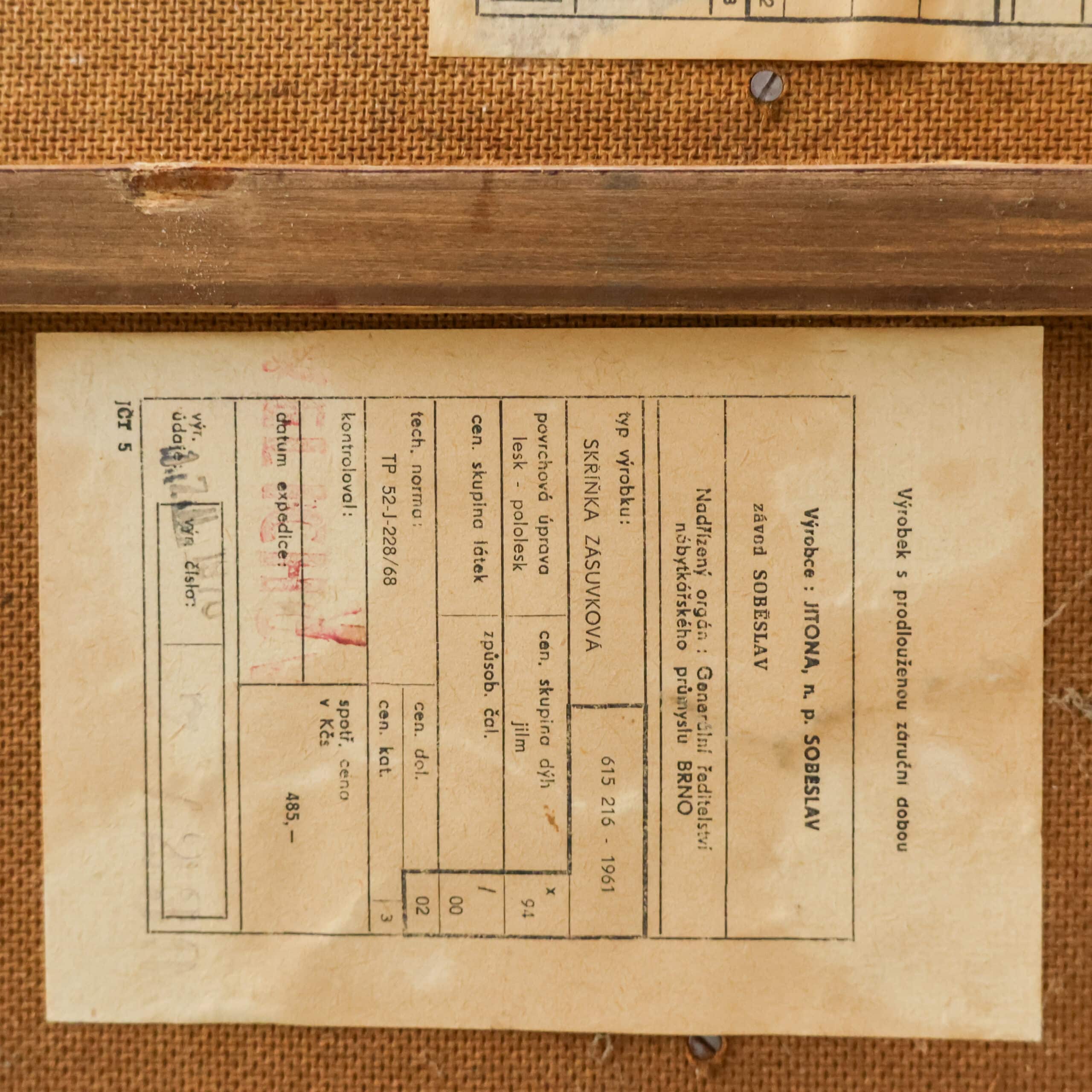 Hängeschrank aus der Mitte des Jahrhunderts - Jitona - Bild 18