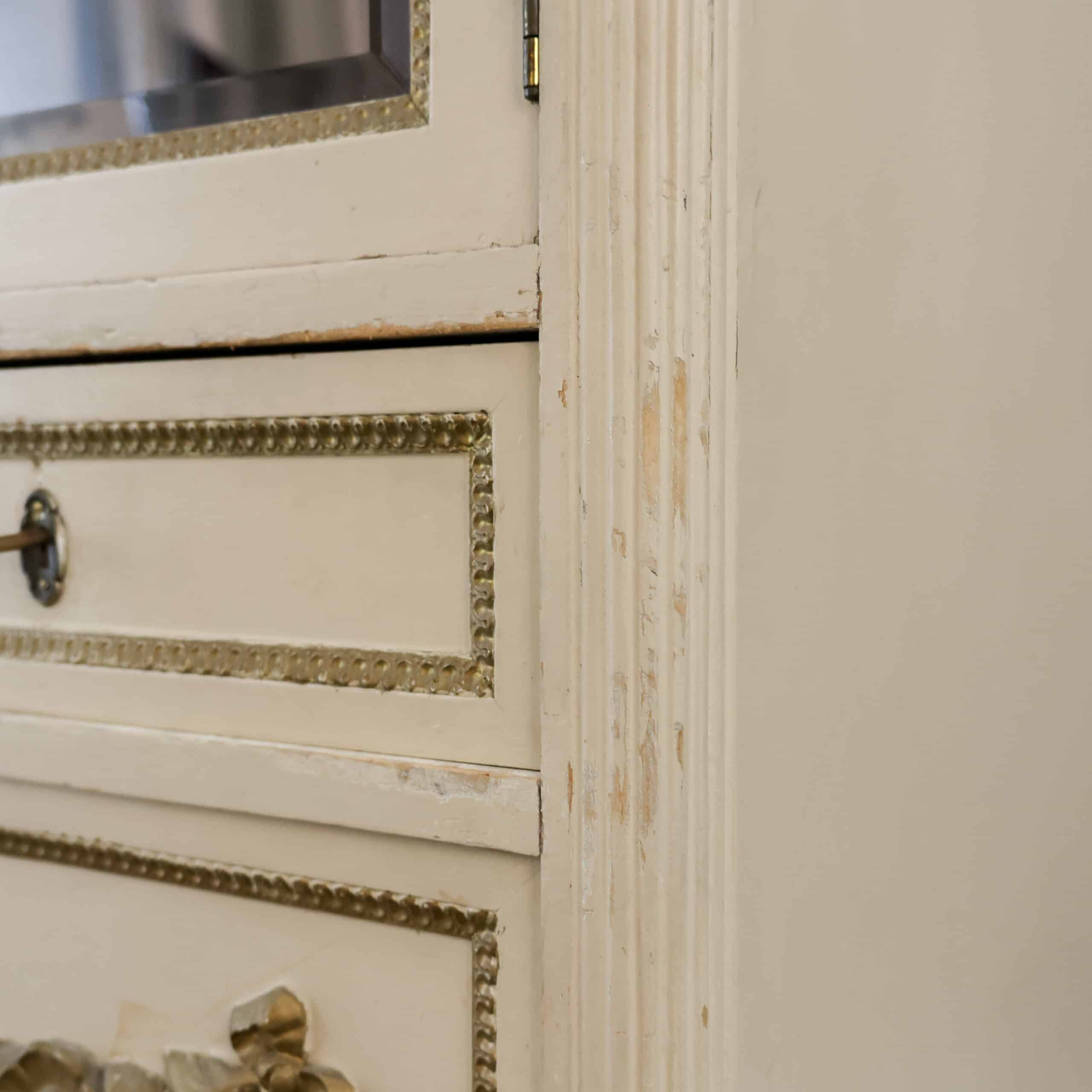 Vintage Vitrine - Louis XVI Stil - Bild 5