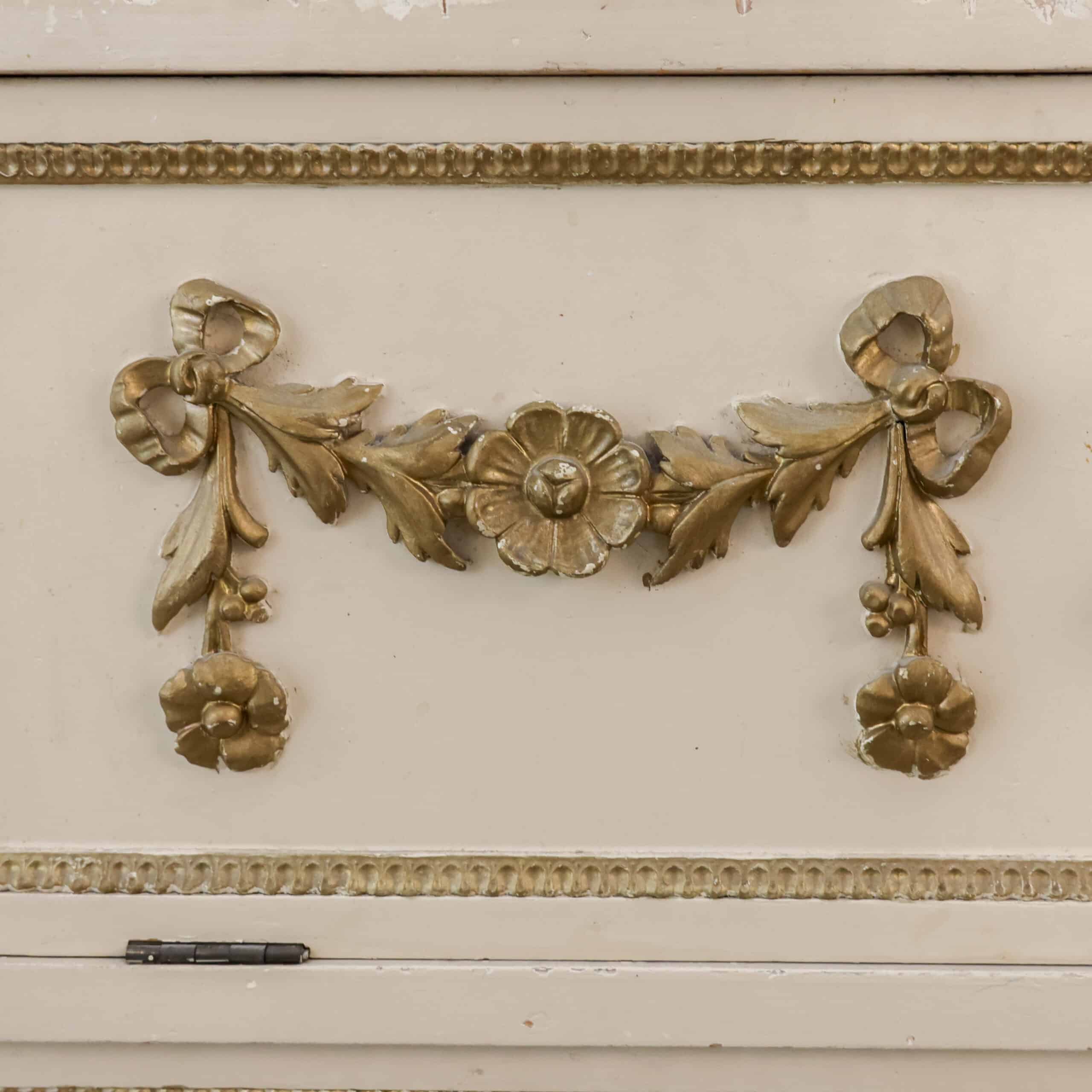 Vintage-Vitrine im Stil Louis XVI - Bild 6
