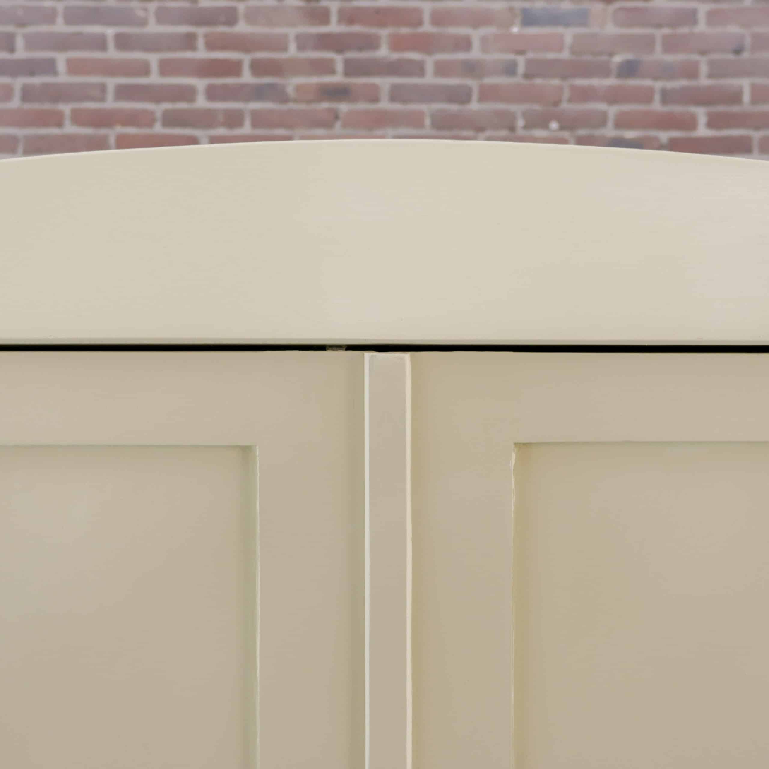 Brocante cremefarbener Wäscheschrank - Bild 3