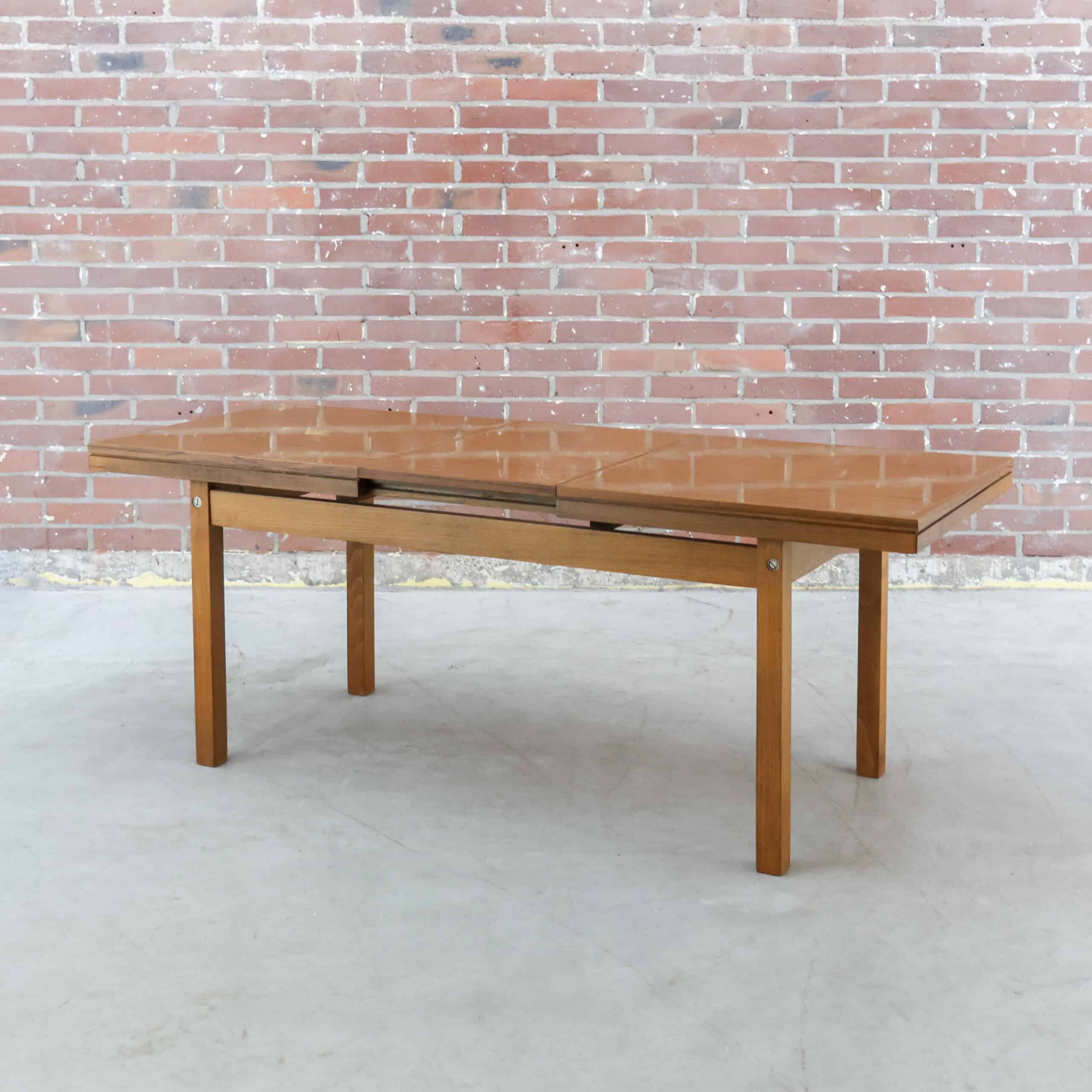 Vintage-Couchtisch – ausziehbar – Abbildung 5