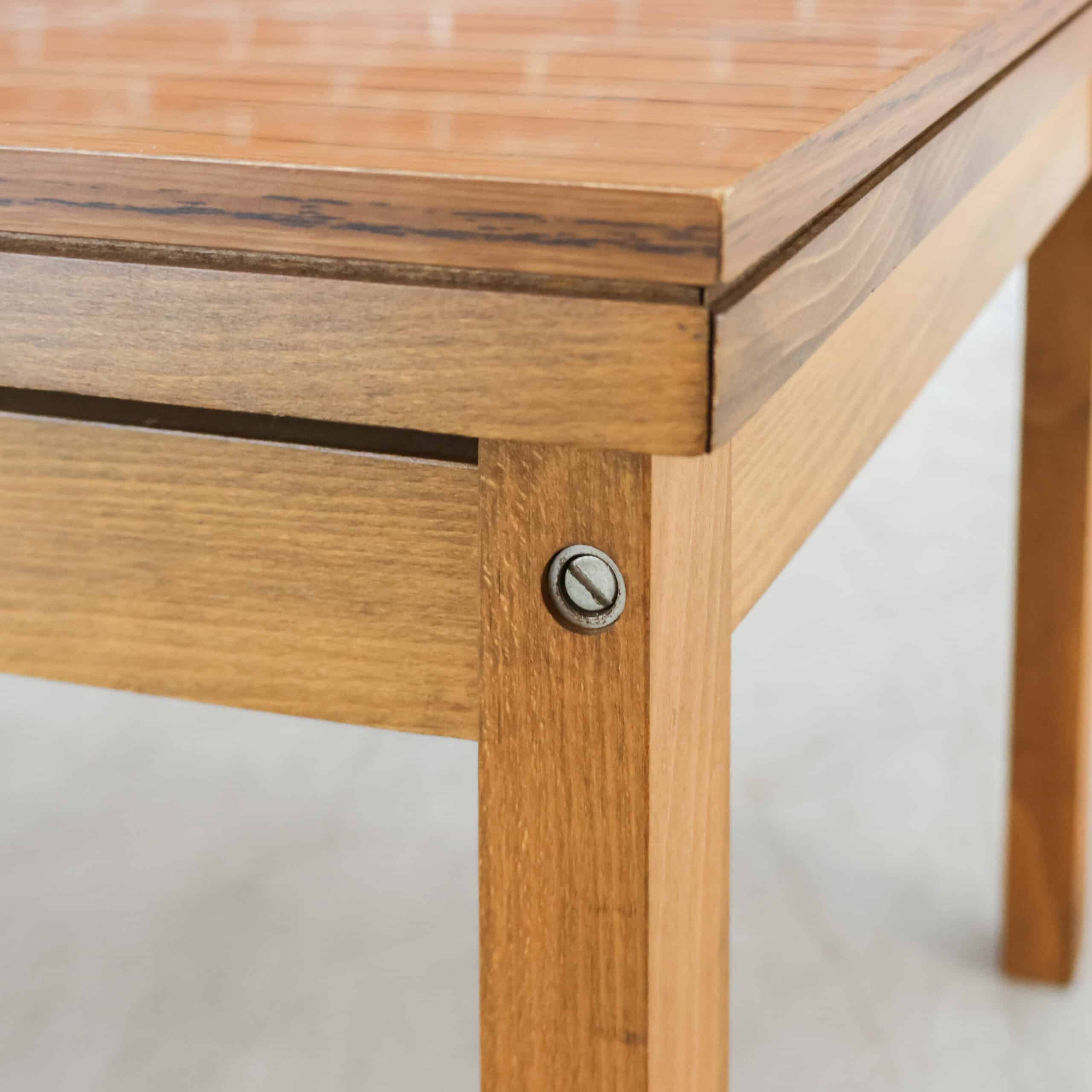 Vintage-Couchtisch – ausziehbar – Abbildung 9