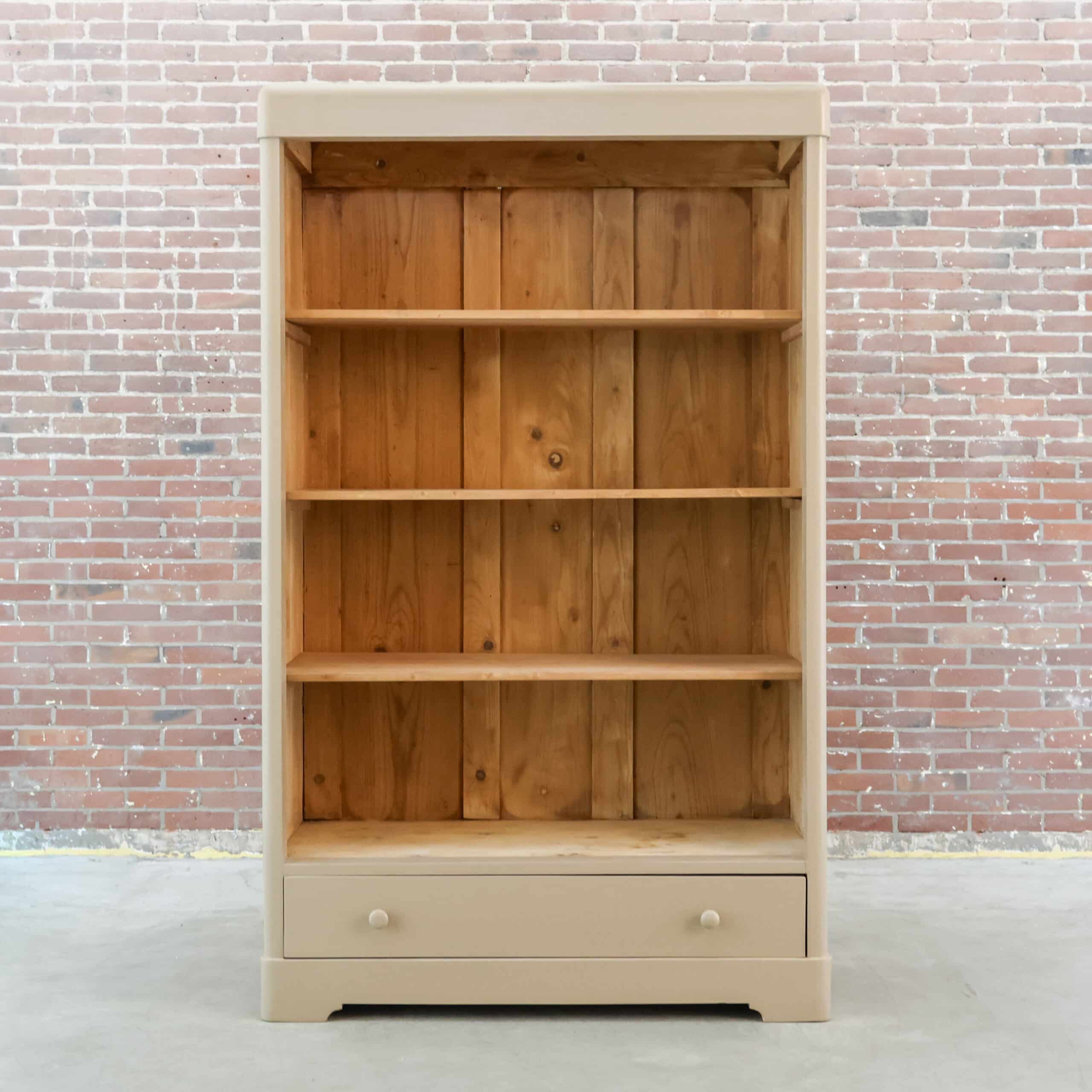 Taupe offenes Bücherregal - Bild 2