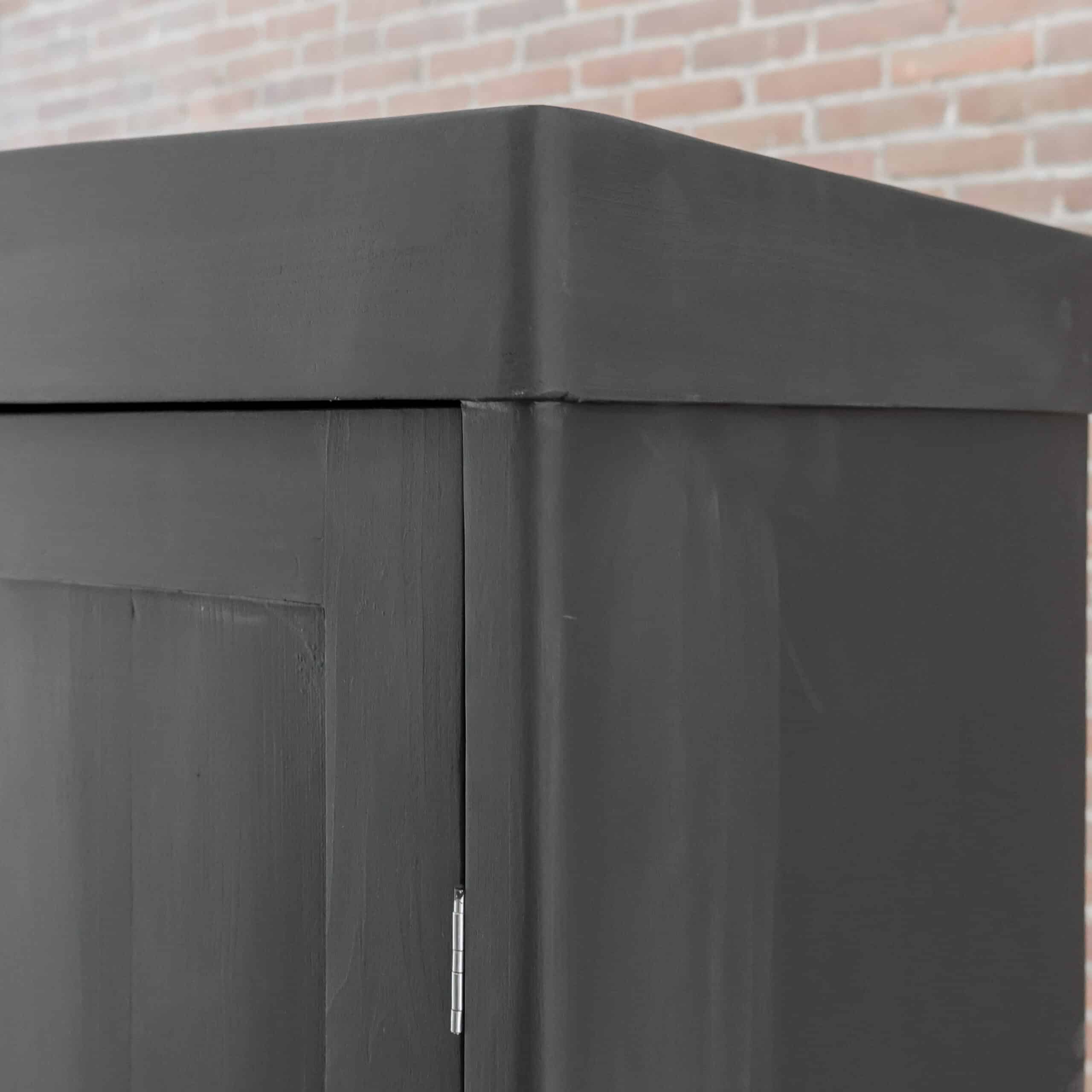 Schwarzer Wäscheschrank - Bild 5