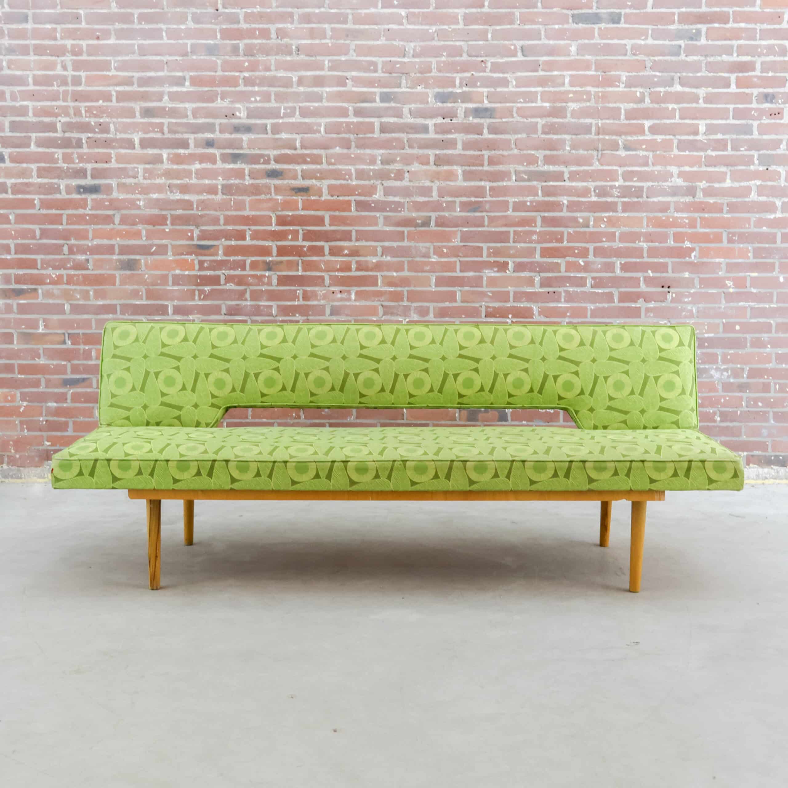 Bett / Schlafsofa aus der Mitte des Jahrhunderts - Bild 2