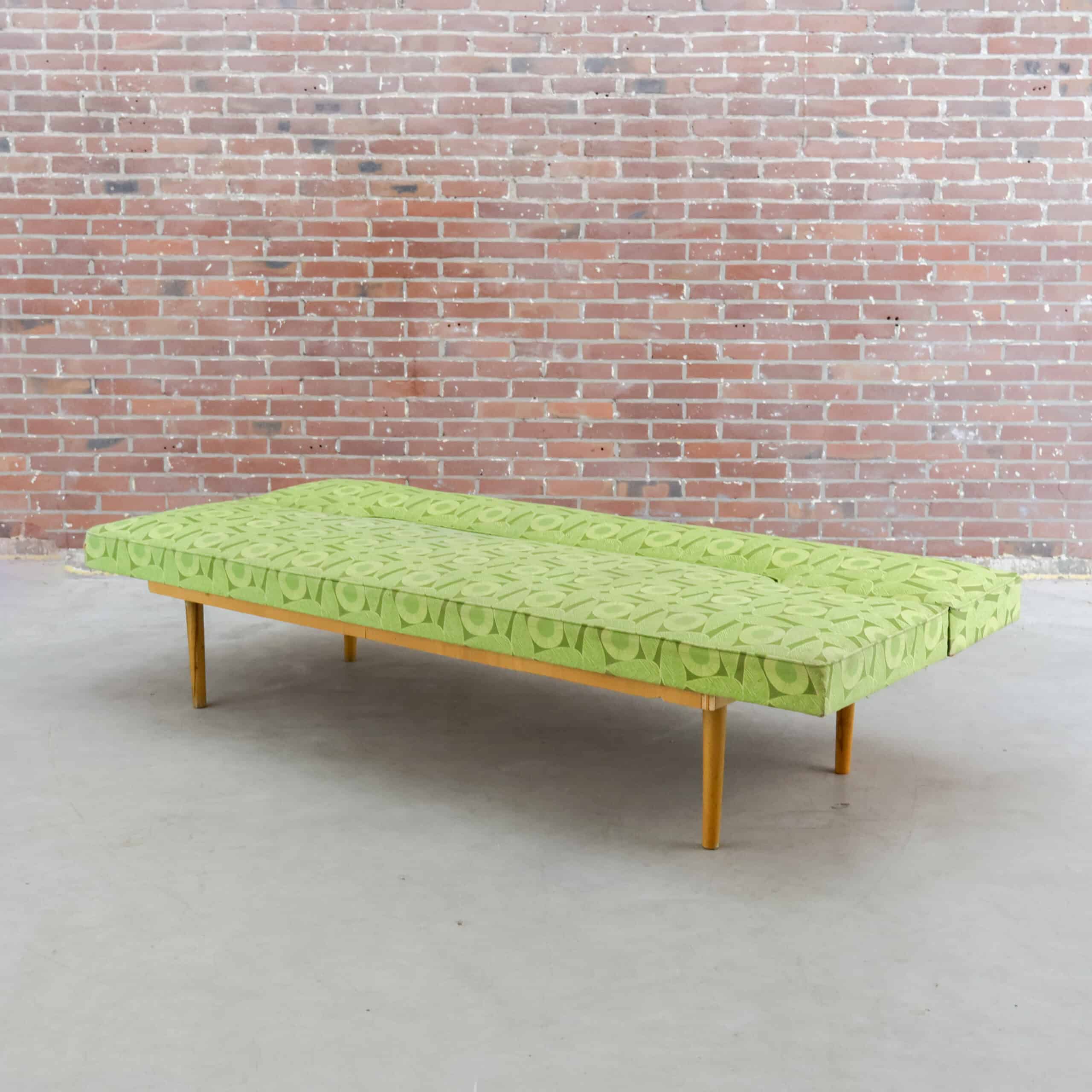 Bett / Schlafsofa aus der Mitte des Jahrhunderts - Bild 3