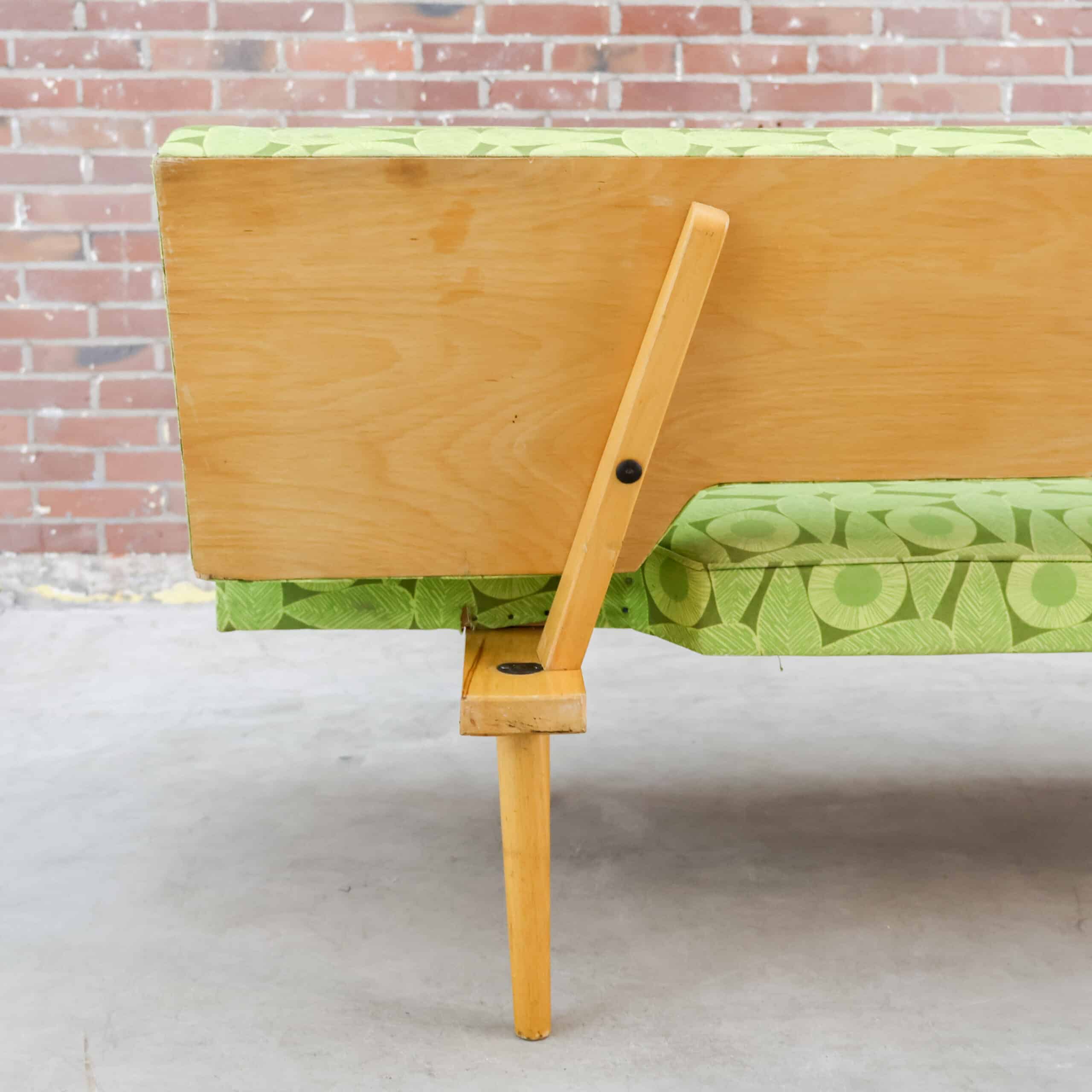 Mid-Century-Tagesbett / Schlafsofa – Abbildung 12