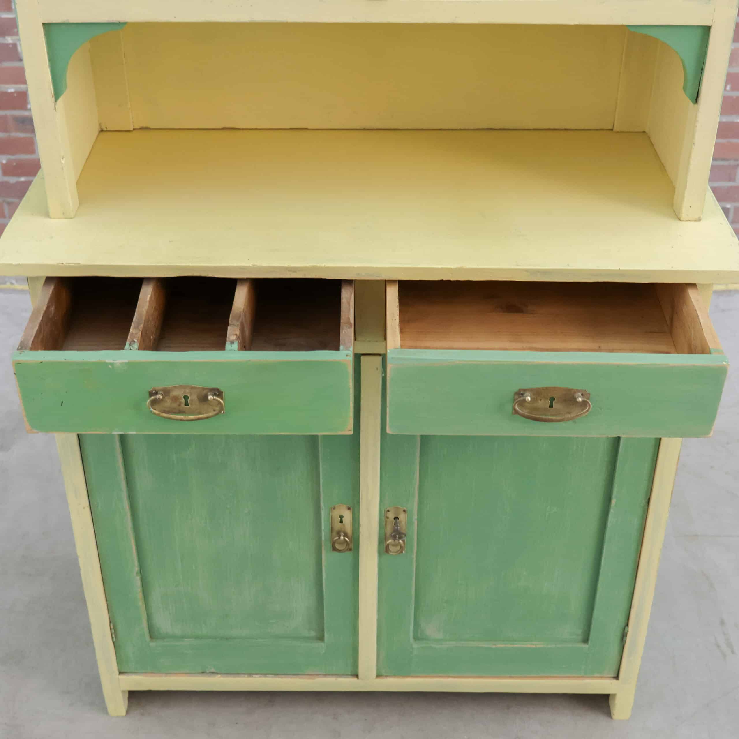 Brocante Anrichte grün - Bild 6