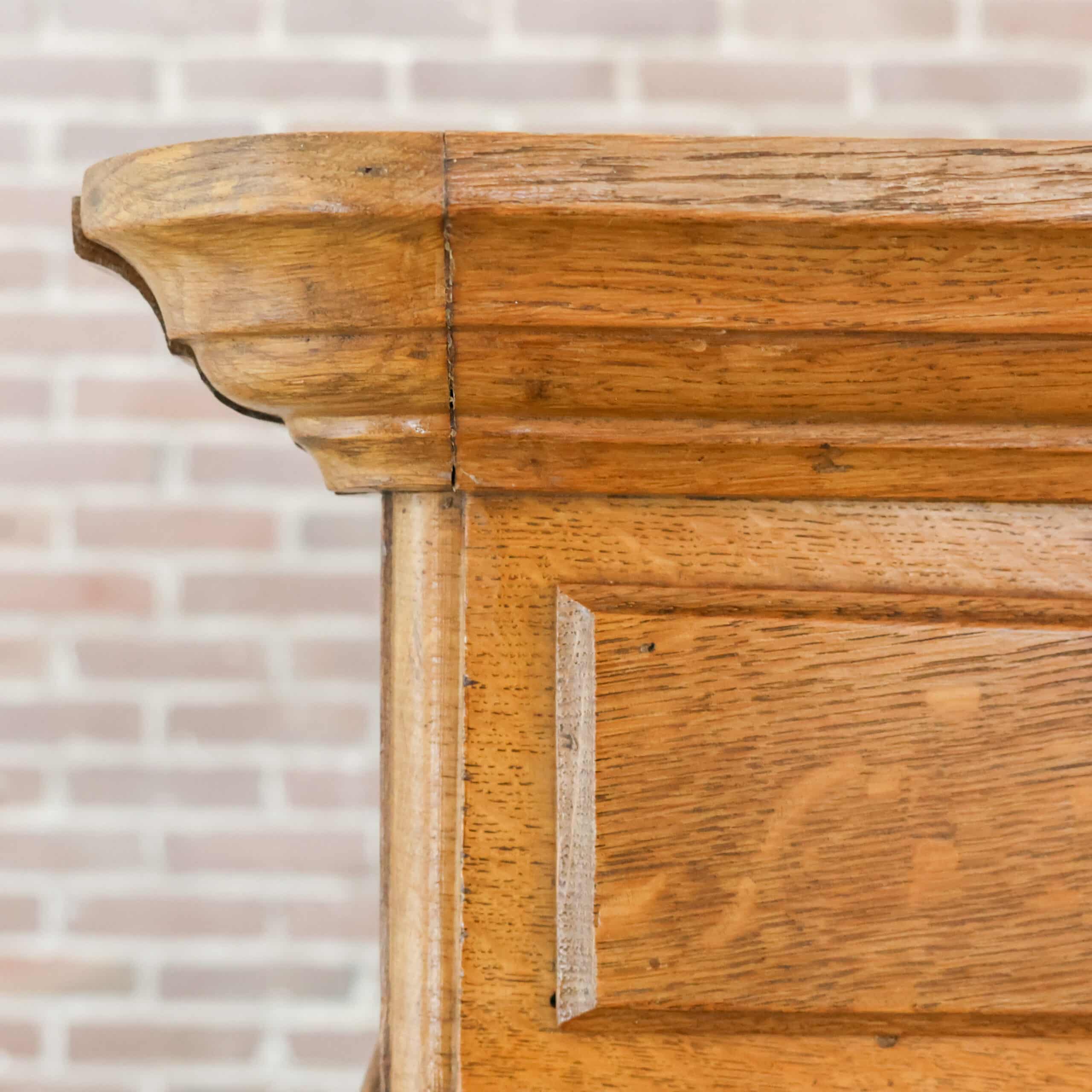 Antiker französischer Wäscheschrank – zerlegbar – Abbildung 6