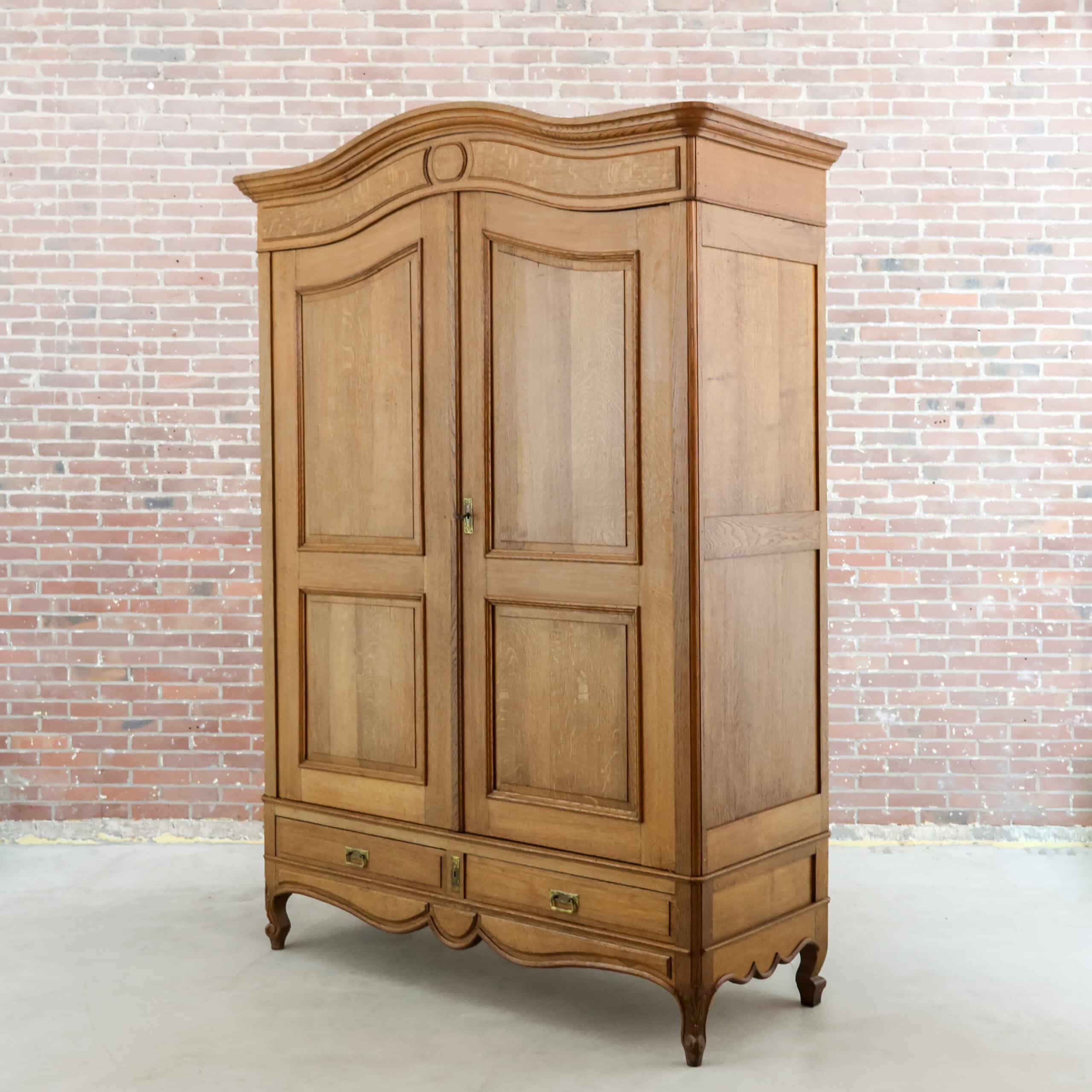Antiker französischer Wäscheschrank – zerlegbar – Abbildung 13