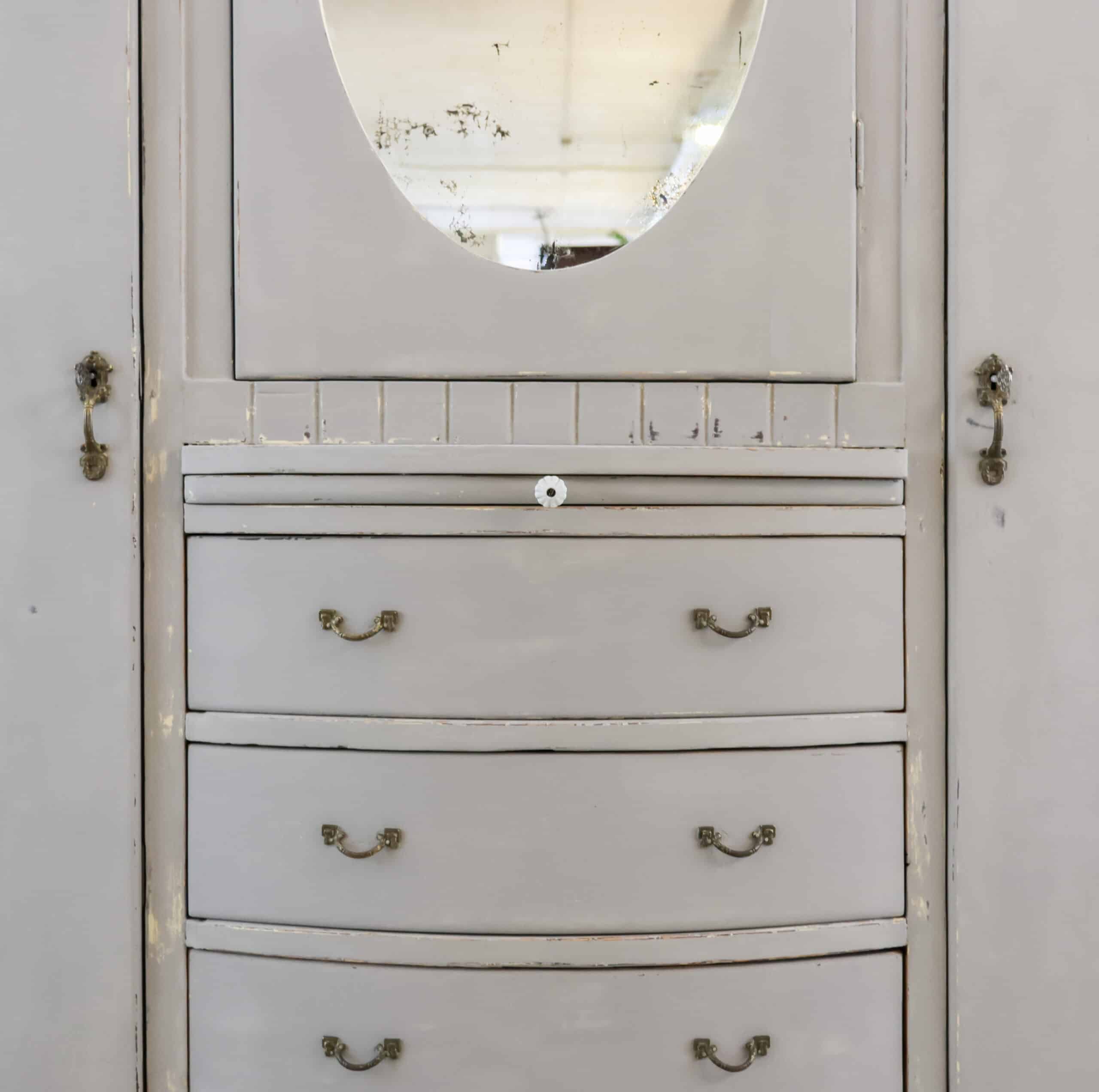 Brocant-Wäscheschrank - Bild 8