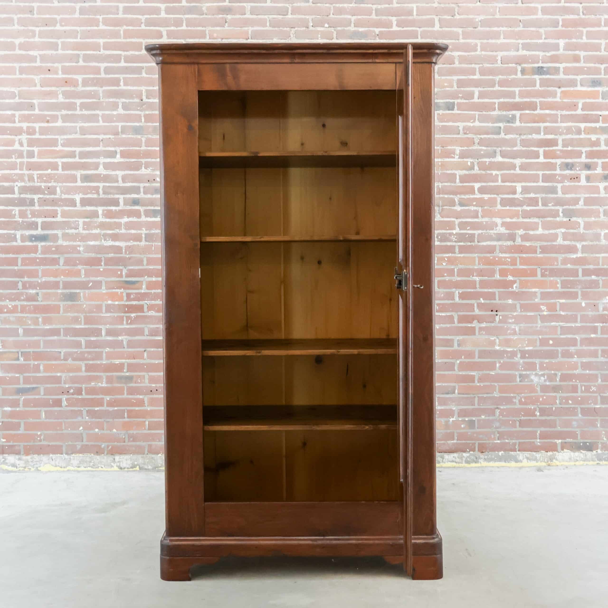 Antiker Einzeltürschrank – Abbildung 2