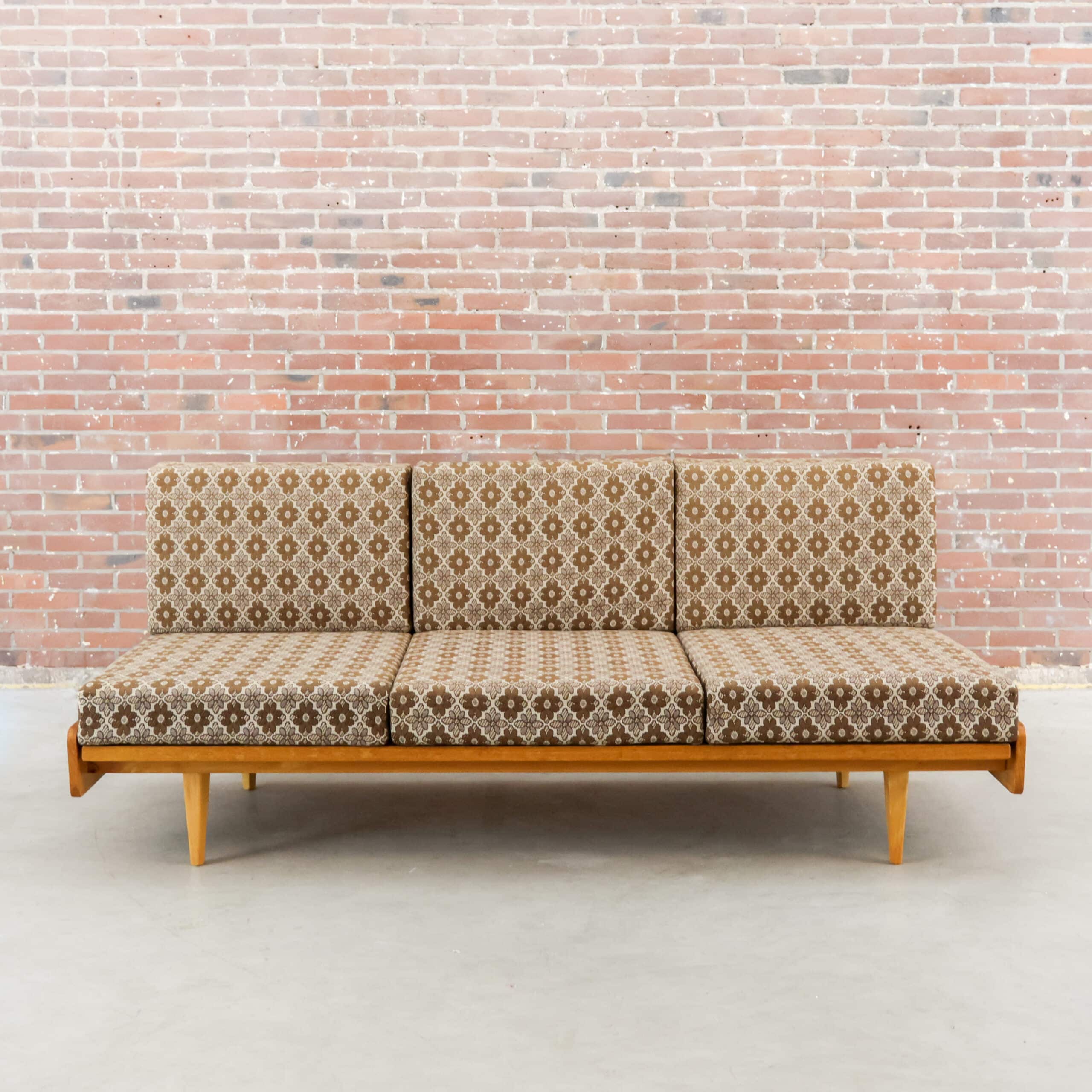 Bett / Schlafsofa aus der Mitte des Jahrhunderts - Bild 2