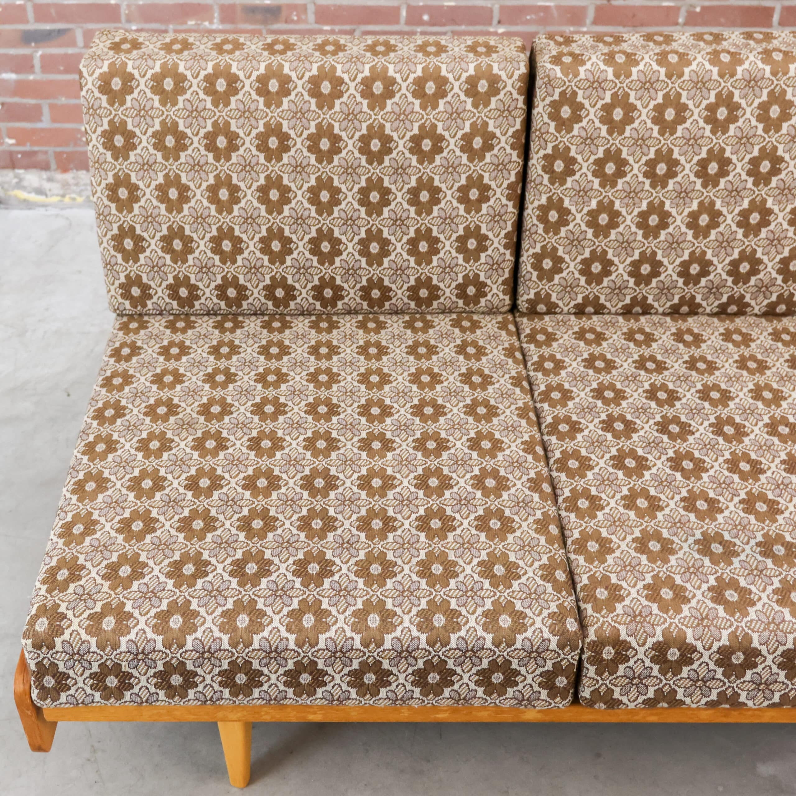 Bett / Schlafsofa aus der Mitte des Jahrhunderts - Bild 4