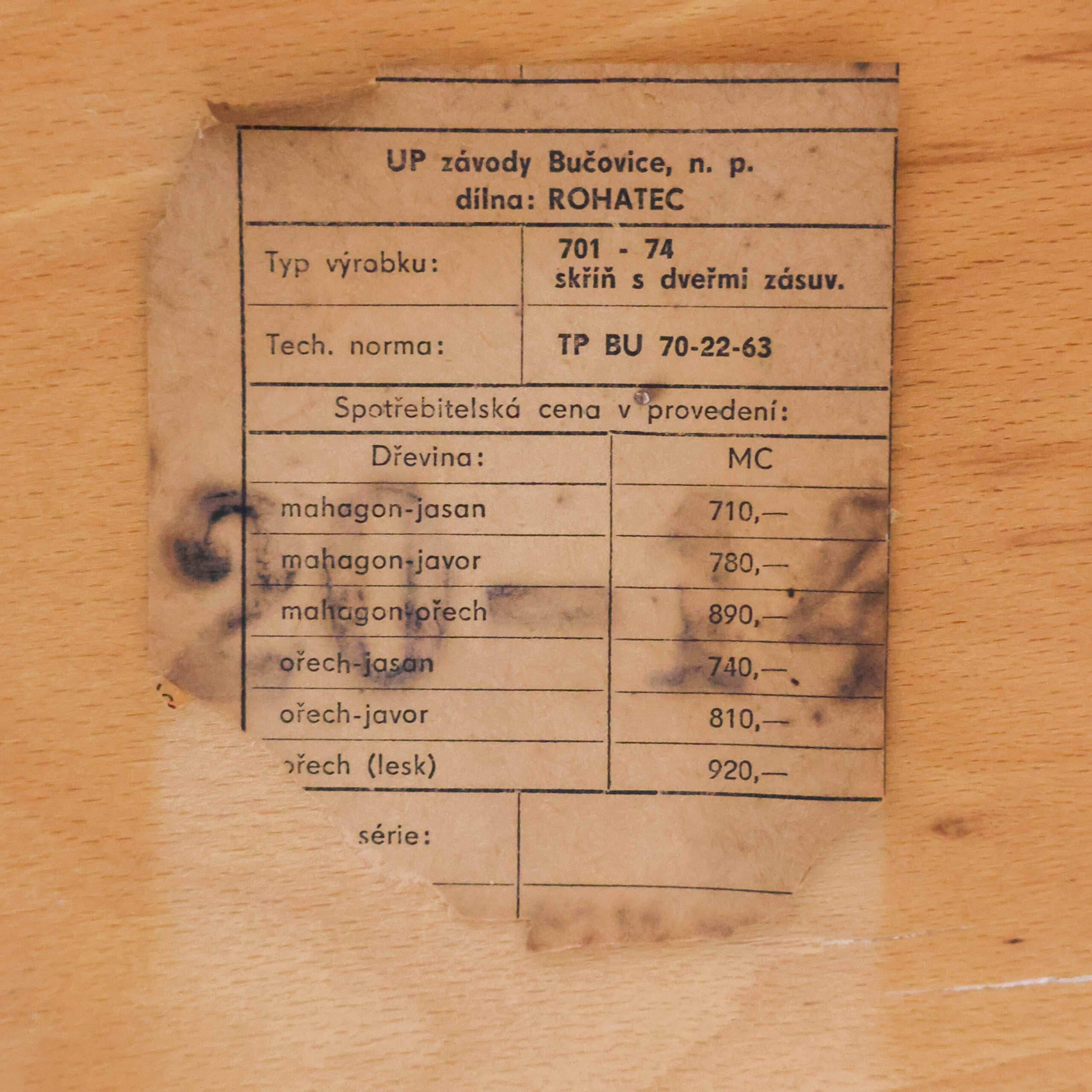 Mid-Century-Sideboard – Up Závody – Abbildung 16