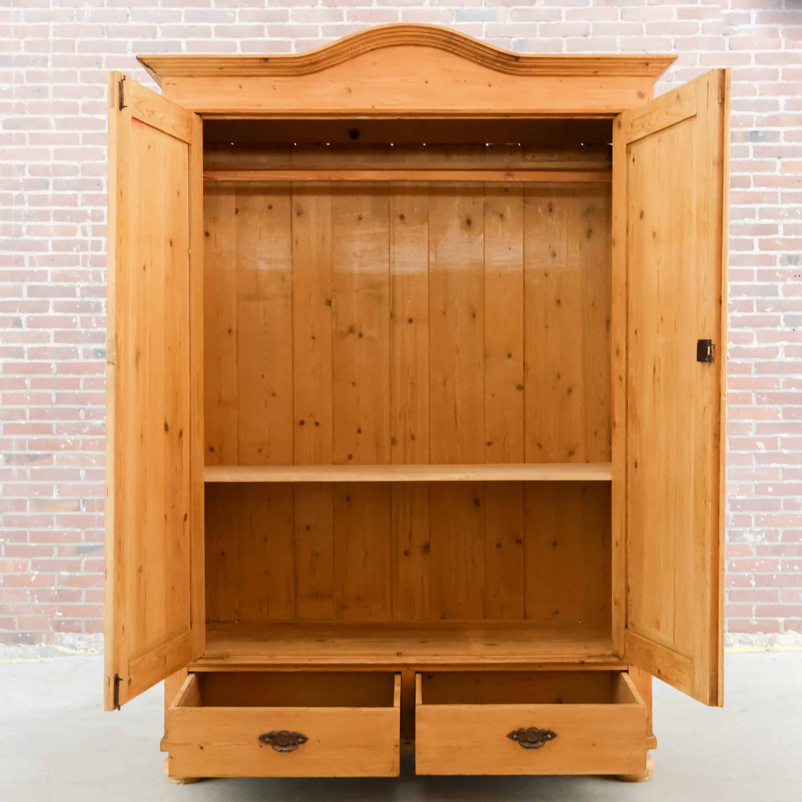 Kiefer Kleiderschrank - zerlegbar - Bild 2