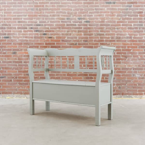 Brocante-Klappenbank