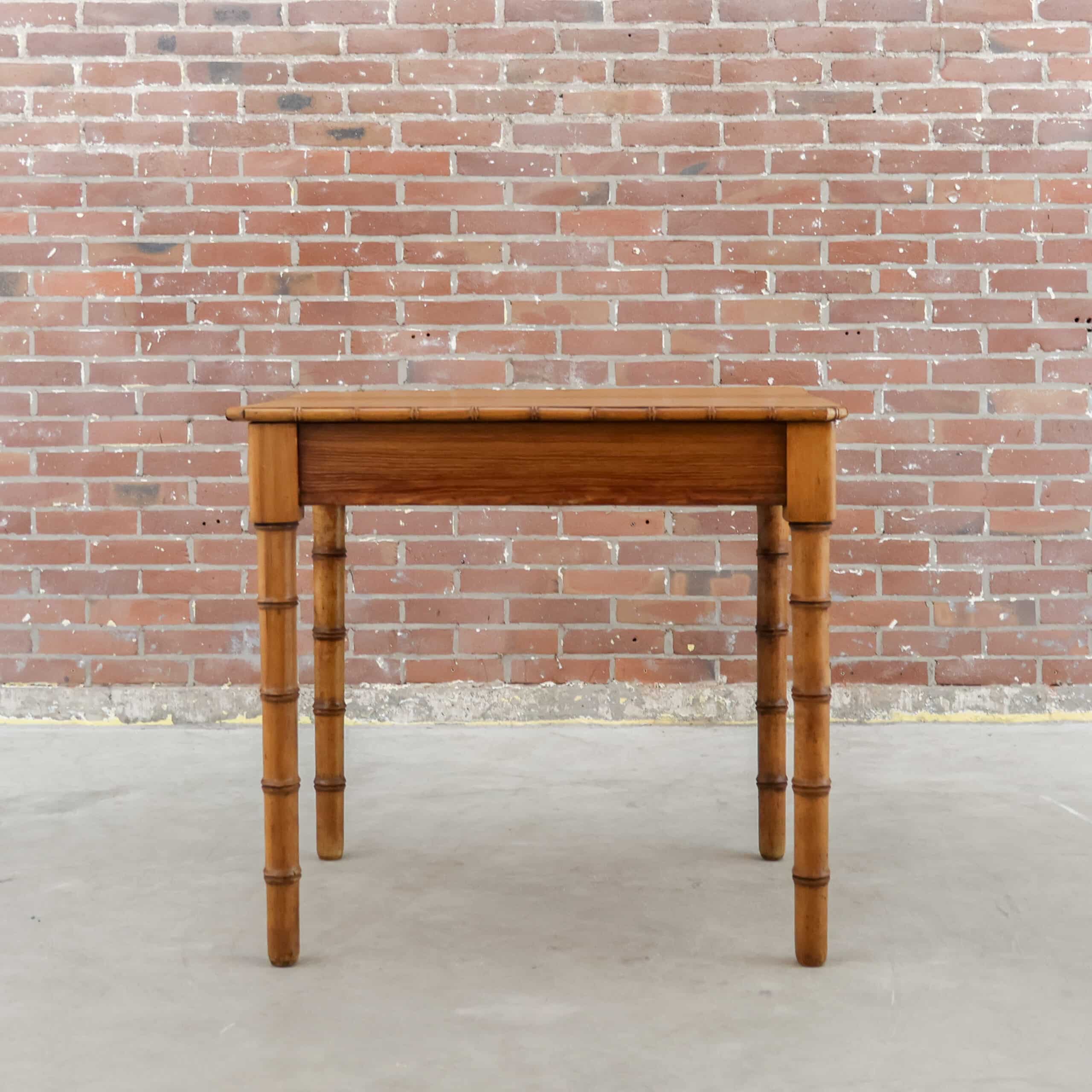 Faux bamboo tafel - Afbeelding 11