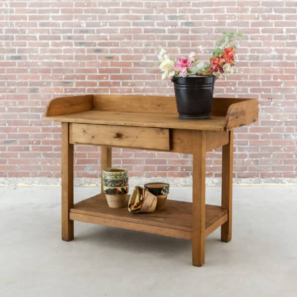 Brocante-Pflanztisch/Arbeitstisch