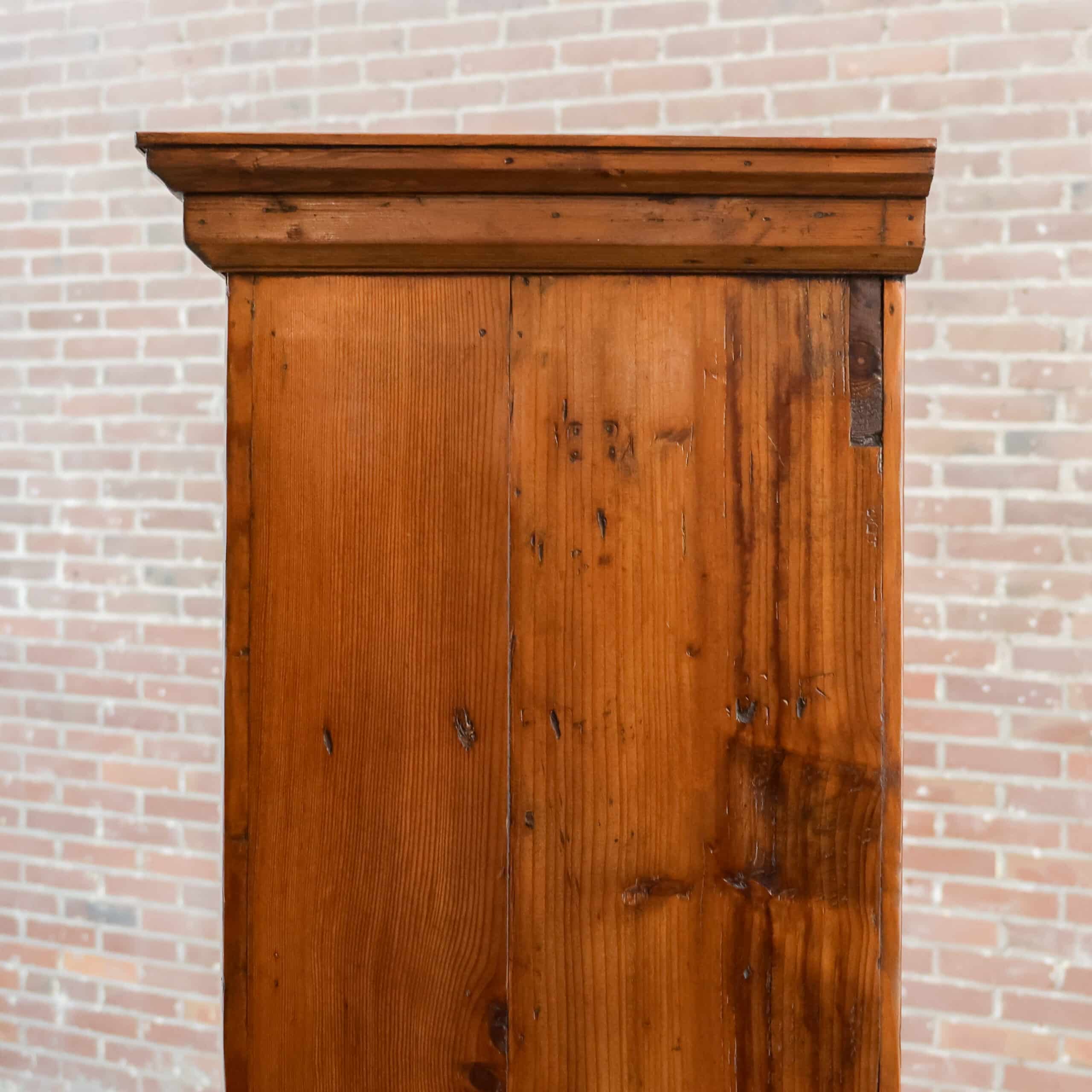 Antieke eendeurs kast - Afbeelding 10