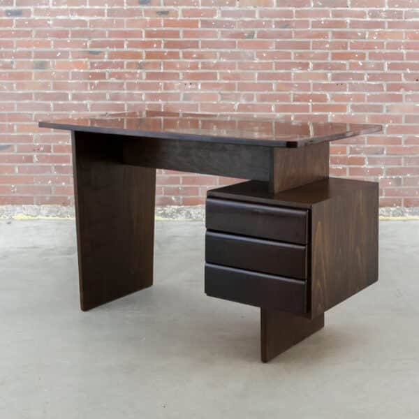 Vintage-Schreibtisch – Bohumil Landsman